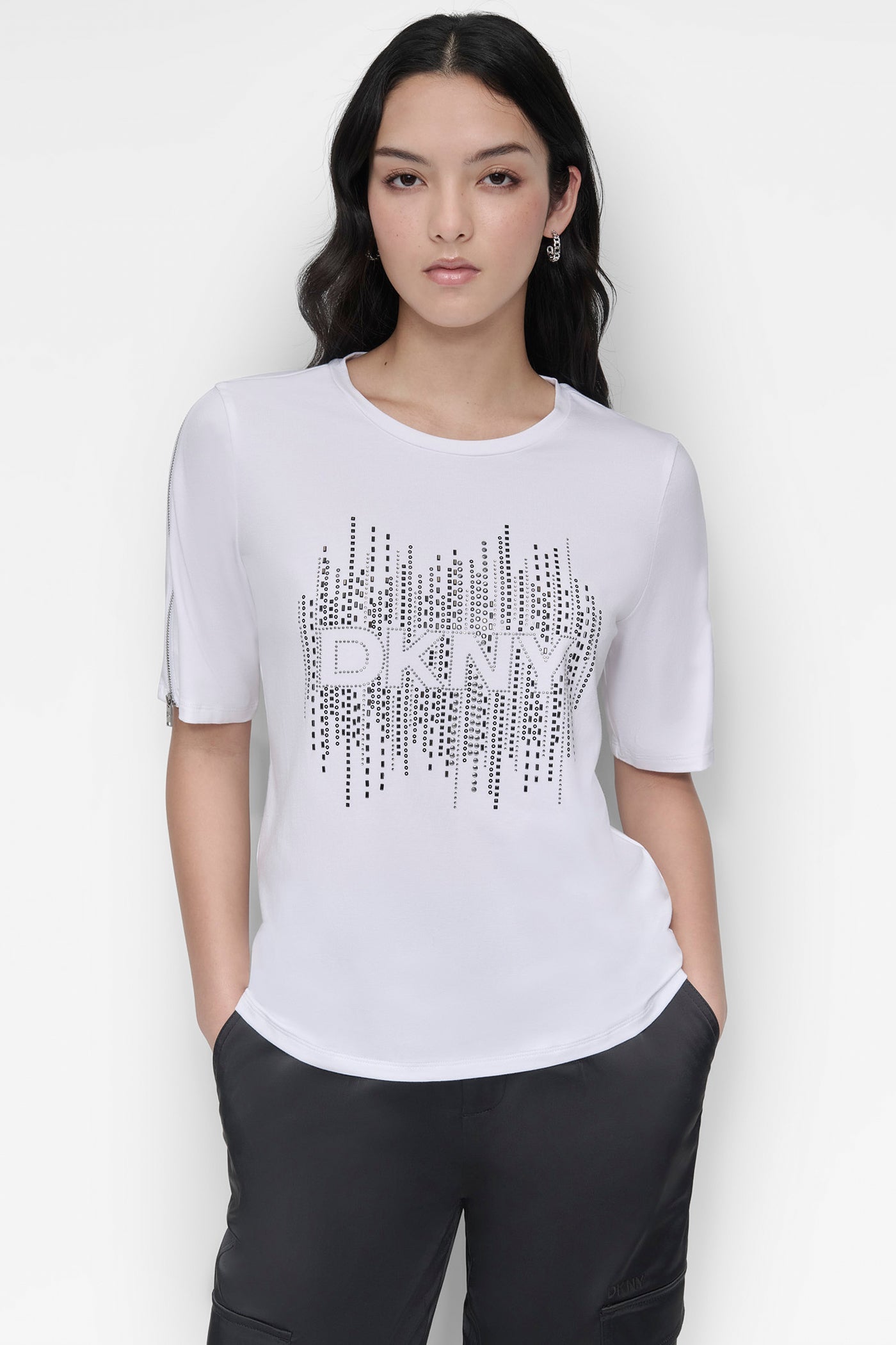 dkny white top