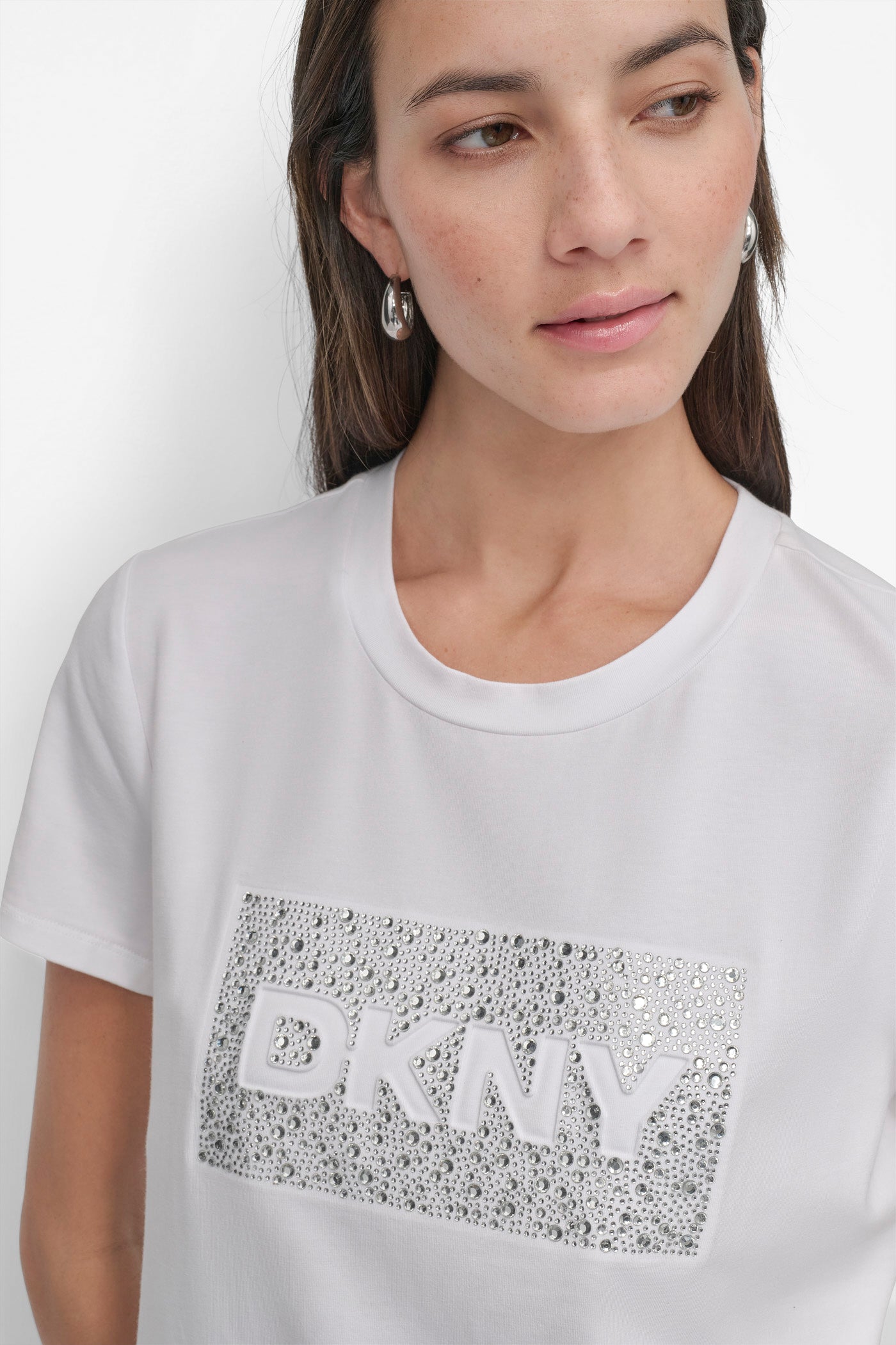 SHORT SLEEVE STUD LOGO TEE VIEW 4 | Under $50