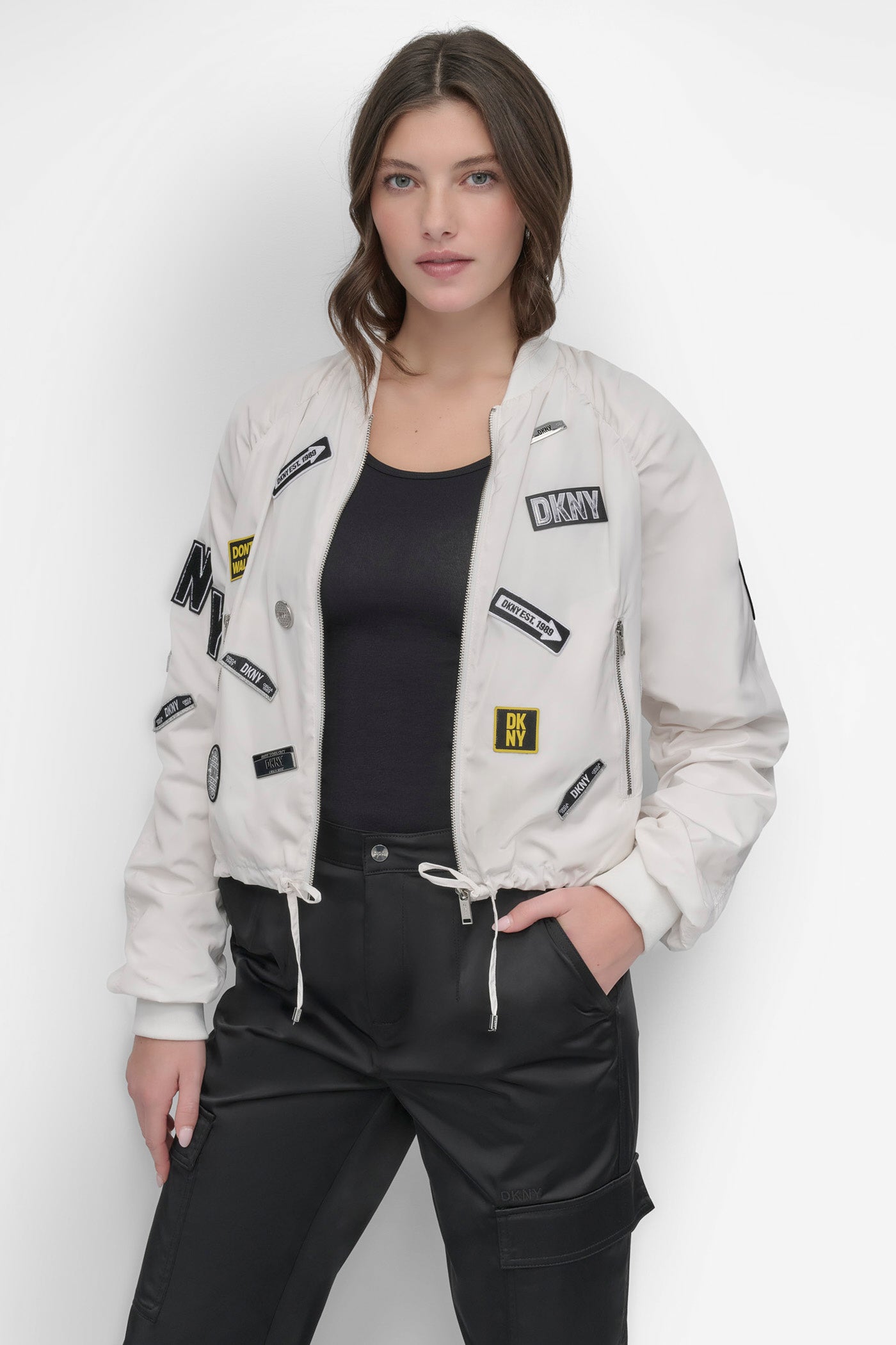 CROPPED EMBELLISHED BOMBER JACKET VIEW 7 | Jackets & Blazers