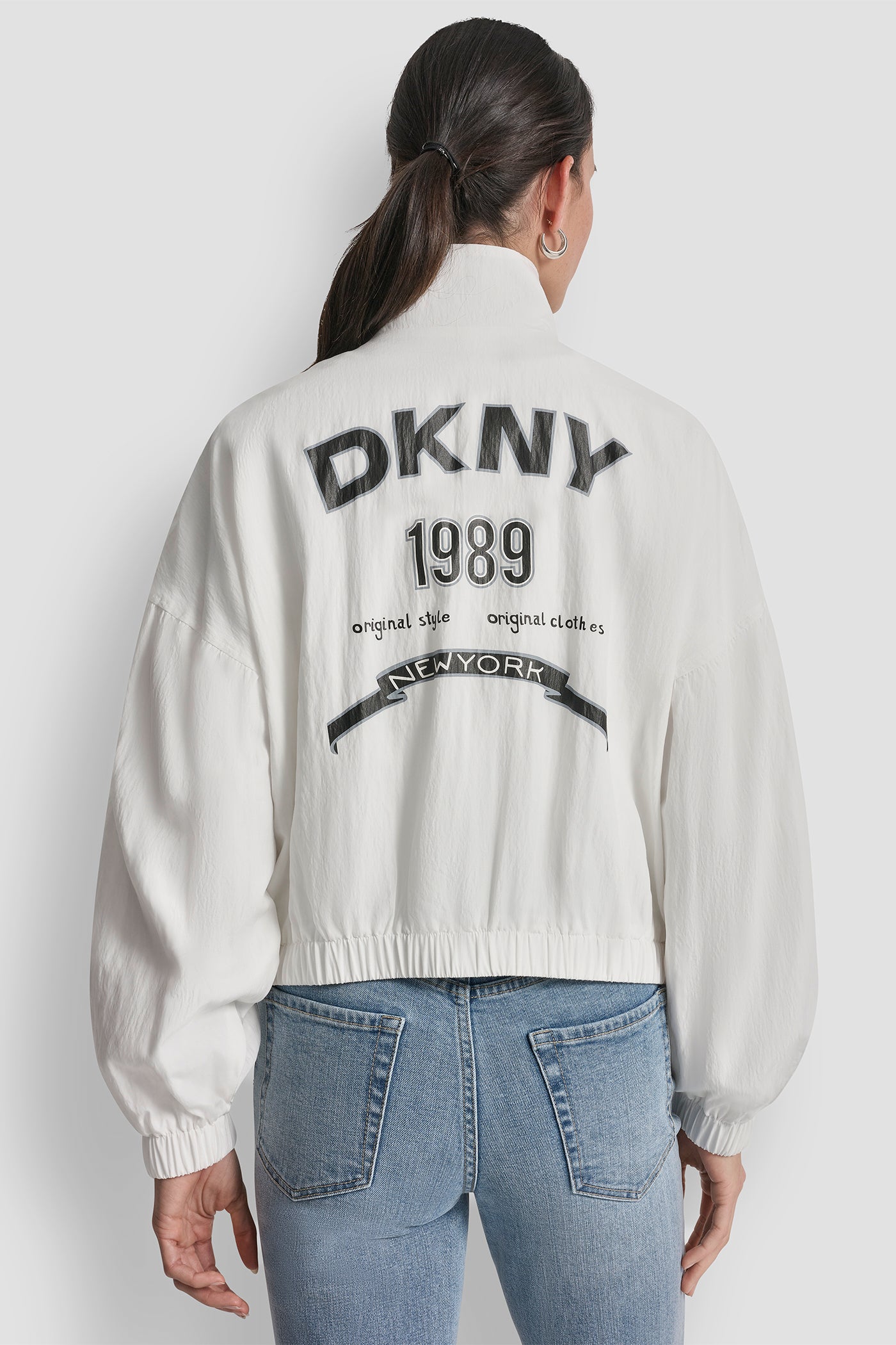 Ivory 1989 LOGO TRENCH JACKET, VIEW 2 | Products