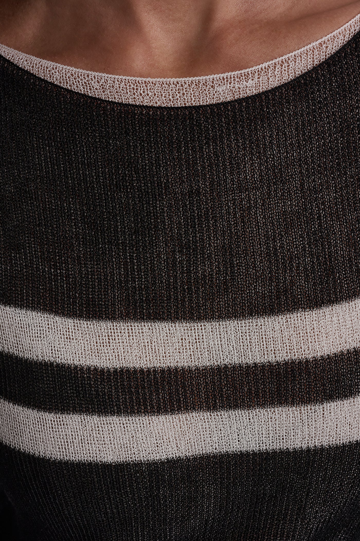 LIGHTWEIGHT STRIPED SWEATER VIEW 7 | Clothing
