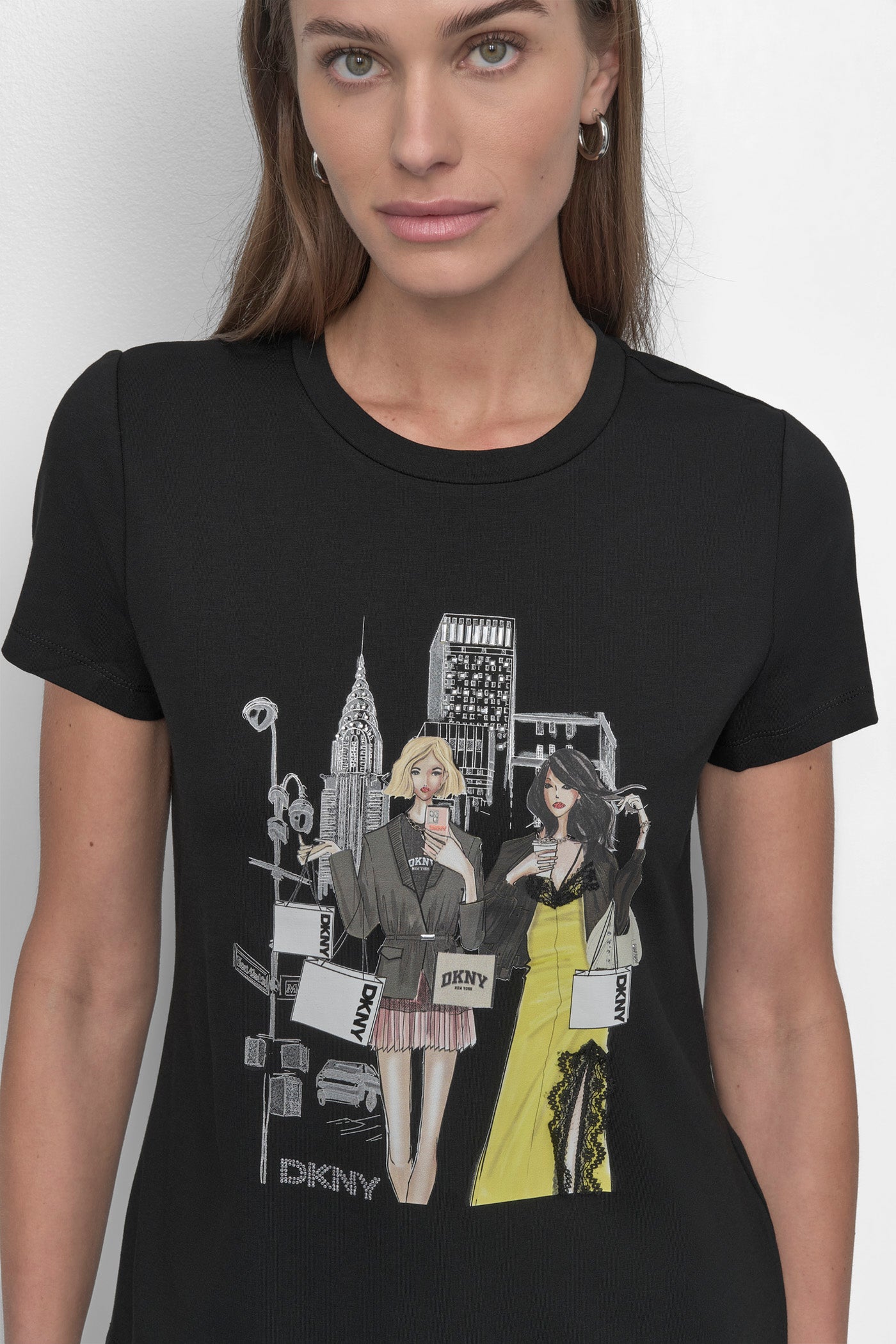 CHRYSLER CONVERSATIONAL TEE VIEW 4 | DKNY Sport