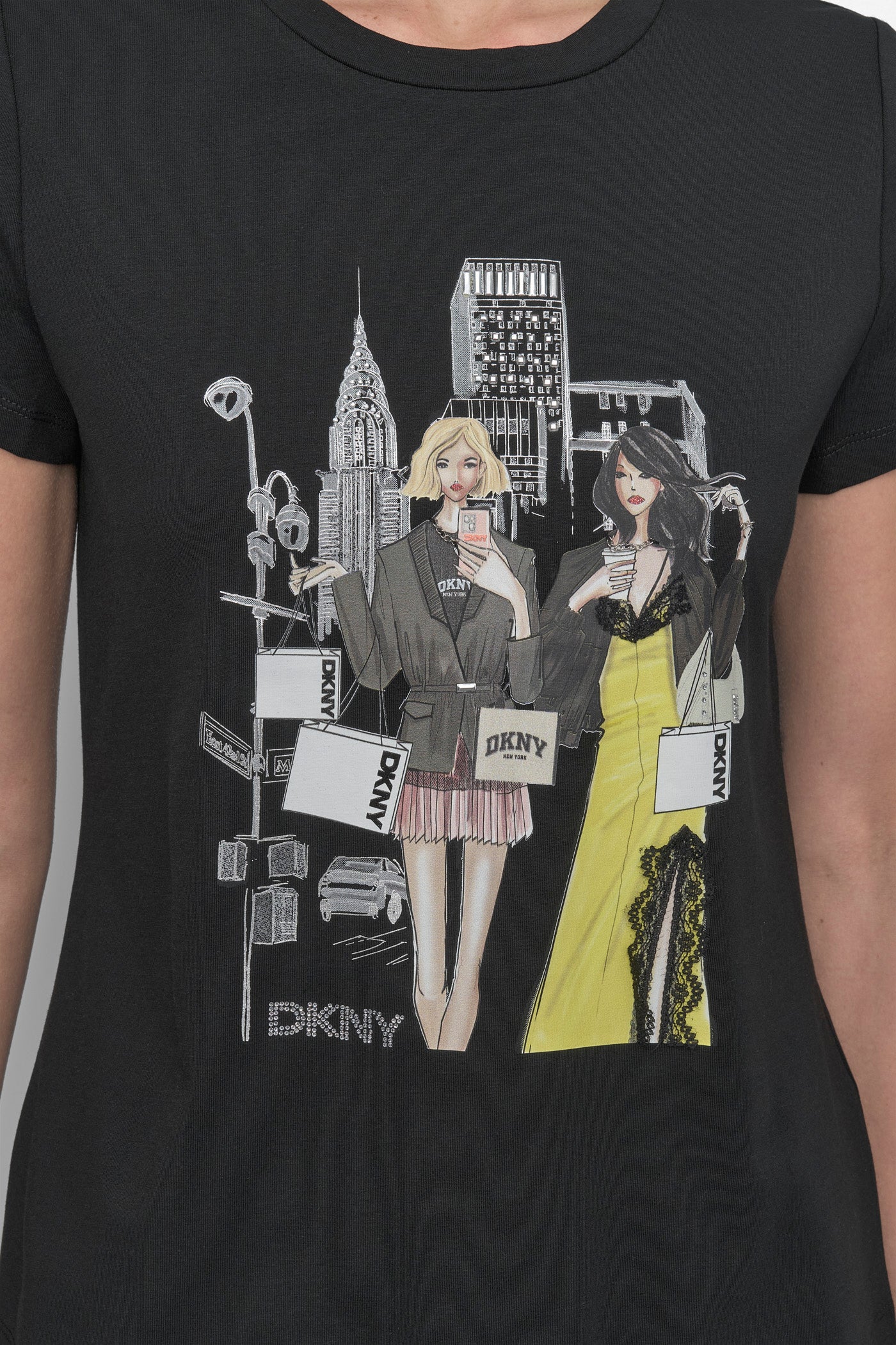 CHRYSLER CONVERSATIONAL TEE VIEW 3 | DKNY Sport