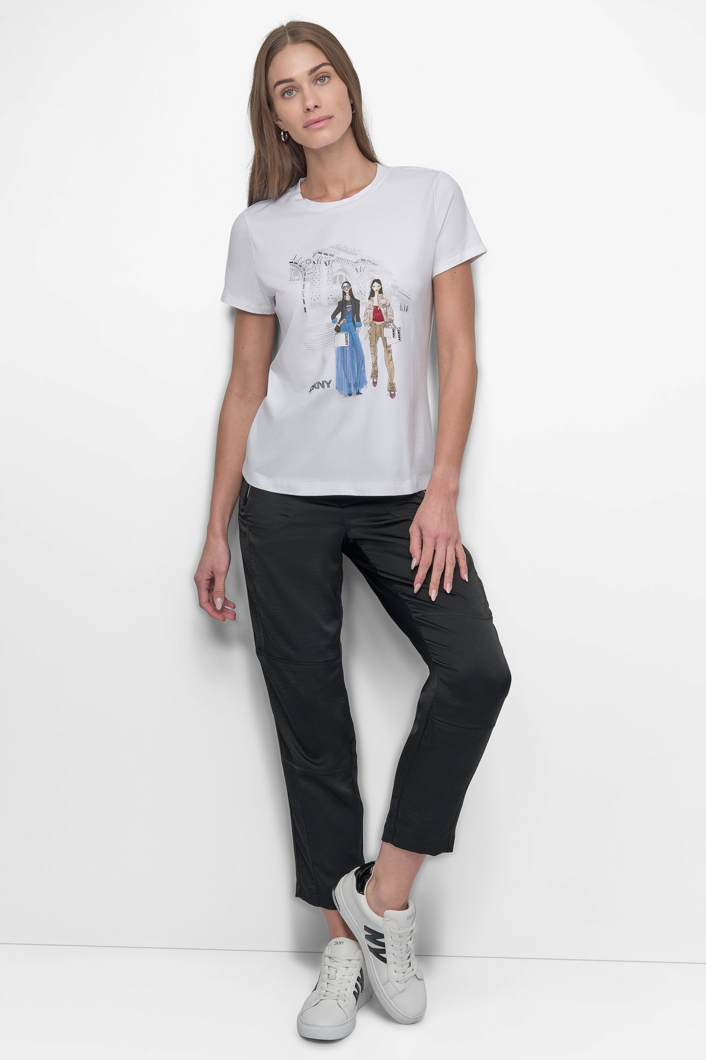 MET STAIRS CONVERSATIONAL TEE VIEW 5 | Clothing