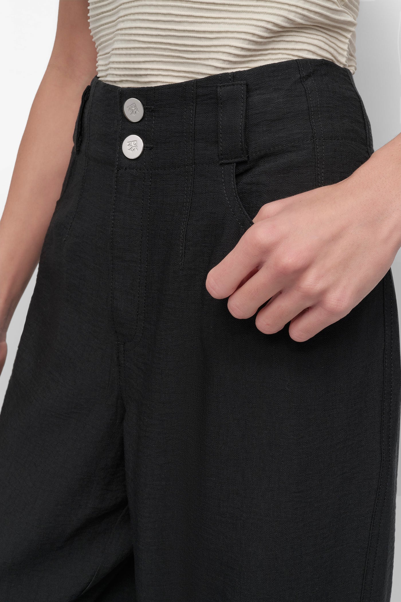 CRINKLE DRESSING PANT VIEW 4 | Not Clearance or Preorder