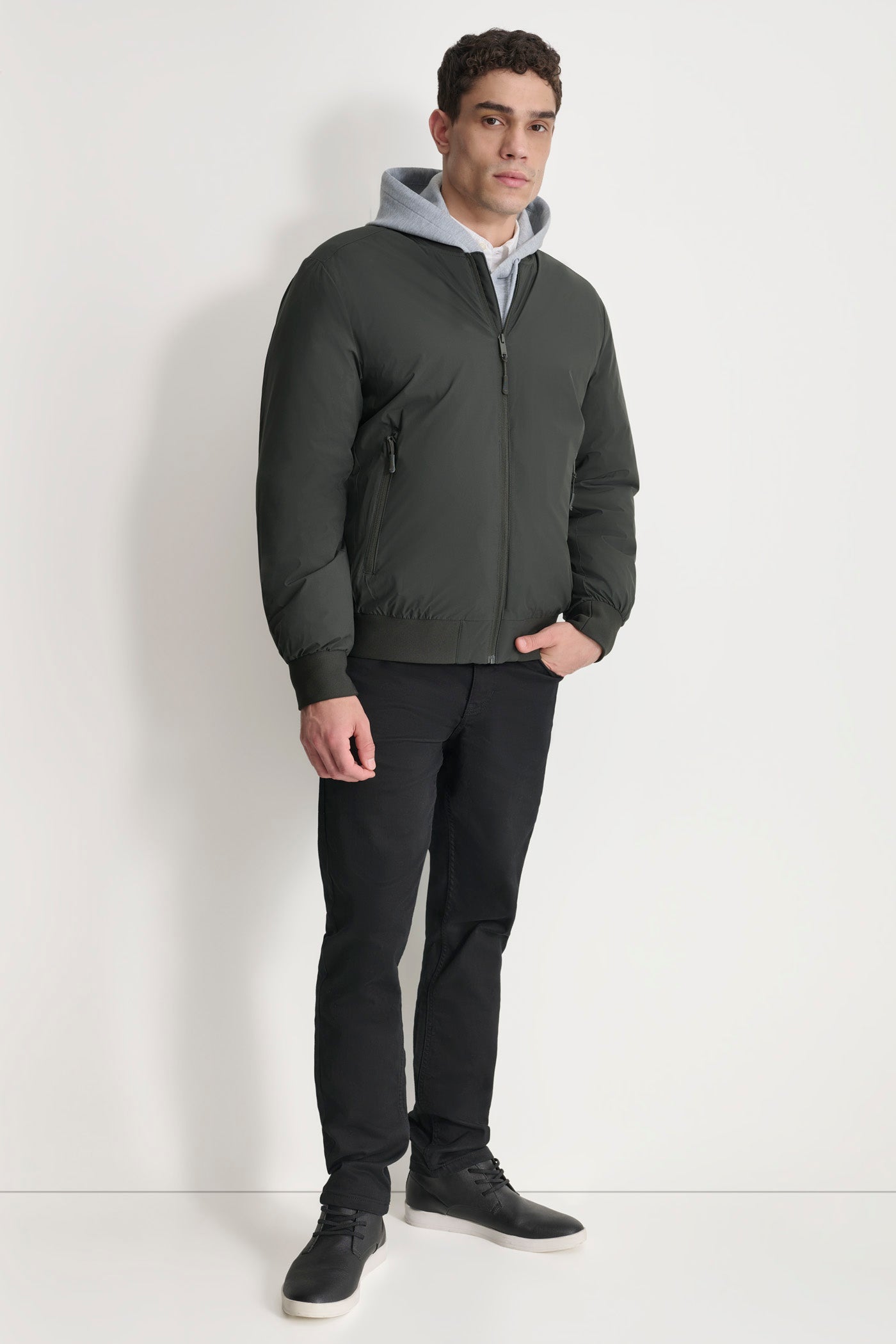 STRETCH POLY JACKET VIEW 4 | Mens Coats and Jackets