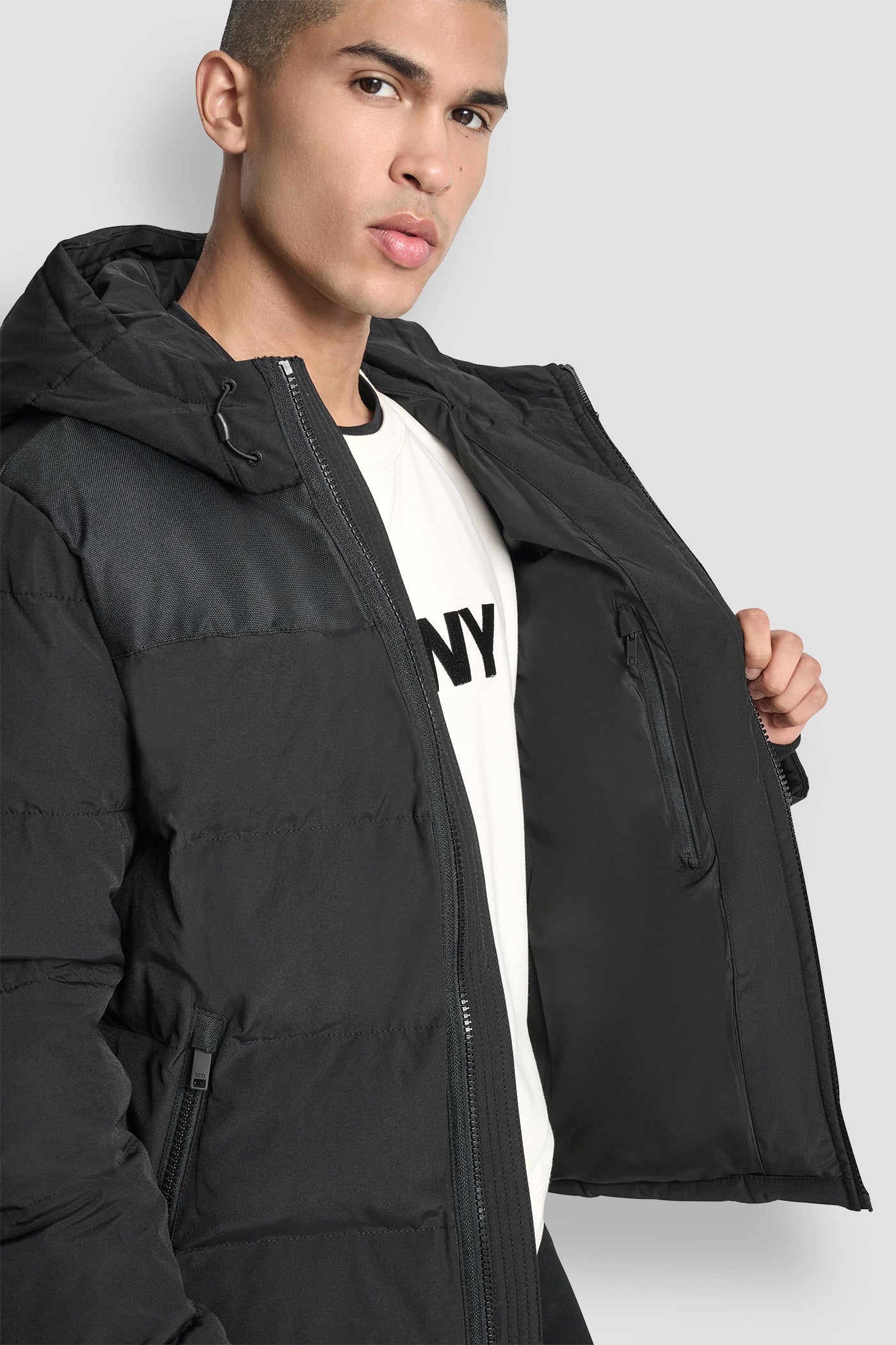 Logo Puffer VIEW 4 | Mens Coats and Jackets