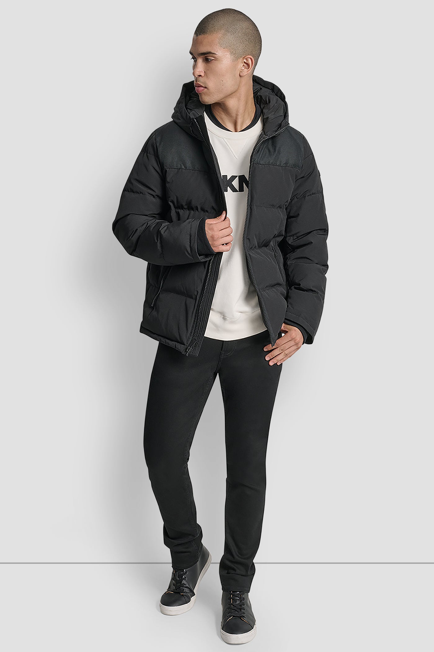 Logo Puffer VIEW 9 | Mens Coats and Jackets