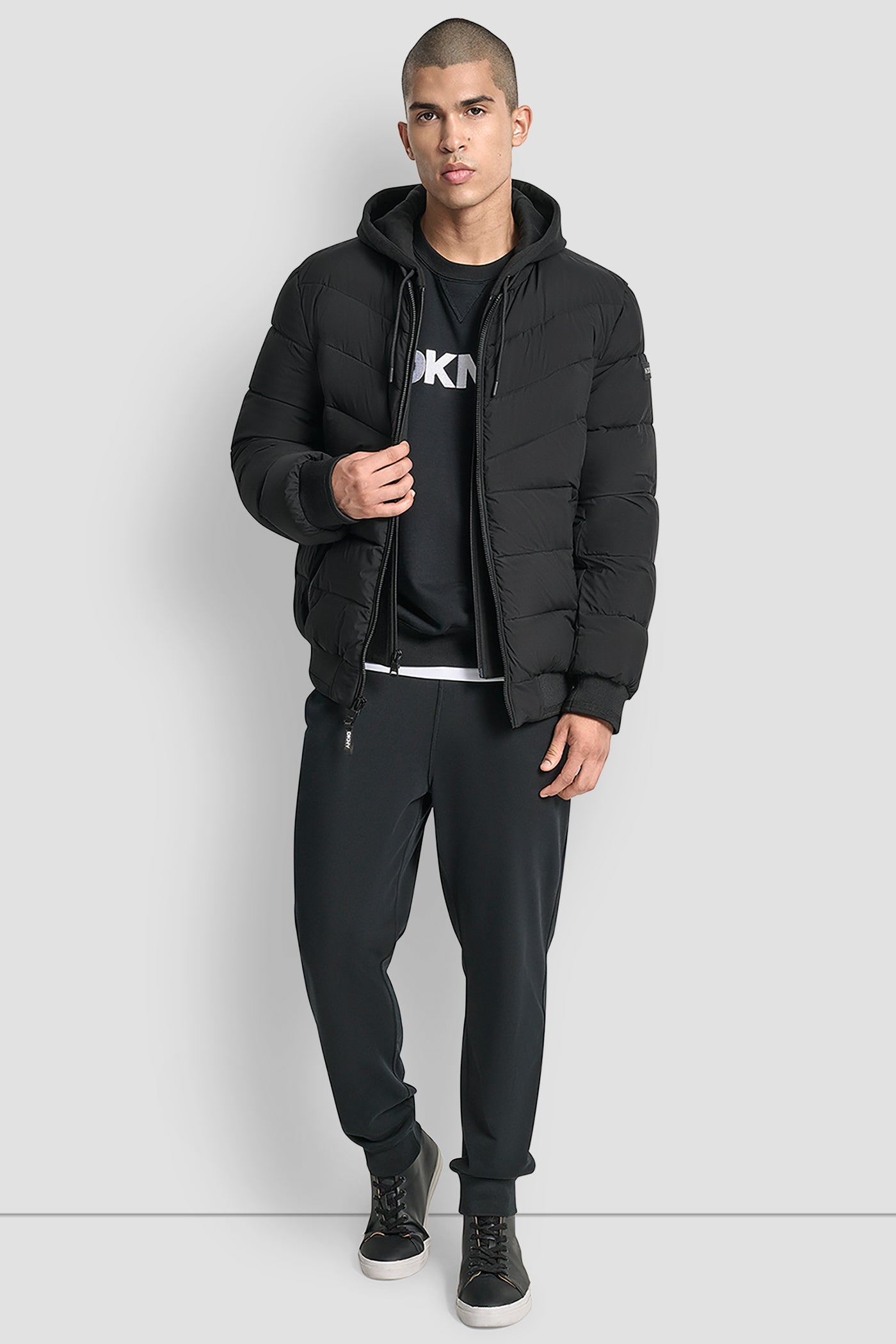 STRETCH BOMBER JACKET VIEW 13 | Mens Coats and Jackets