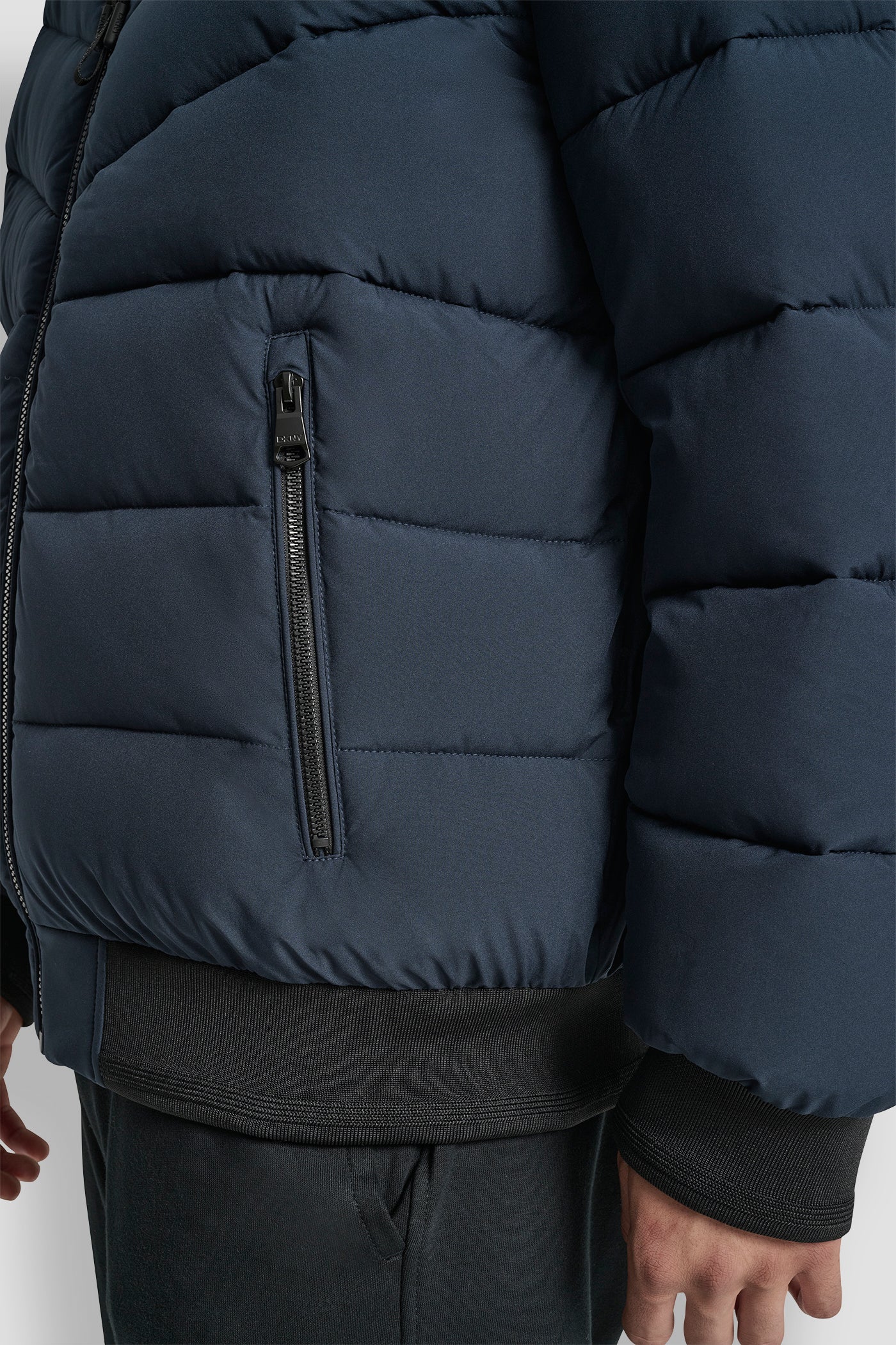 STRETCH BOMBER JACKET VIEW 9 | Mens Coats and Jackets