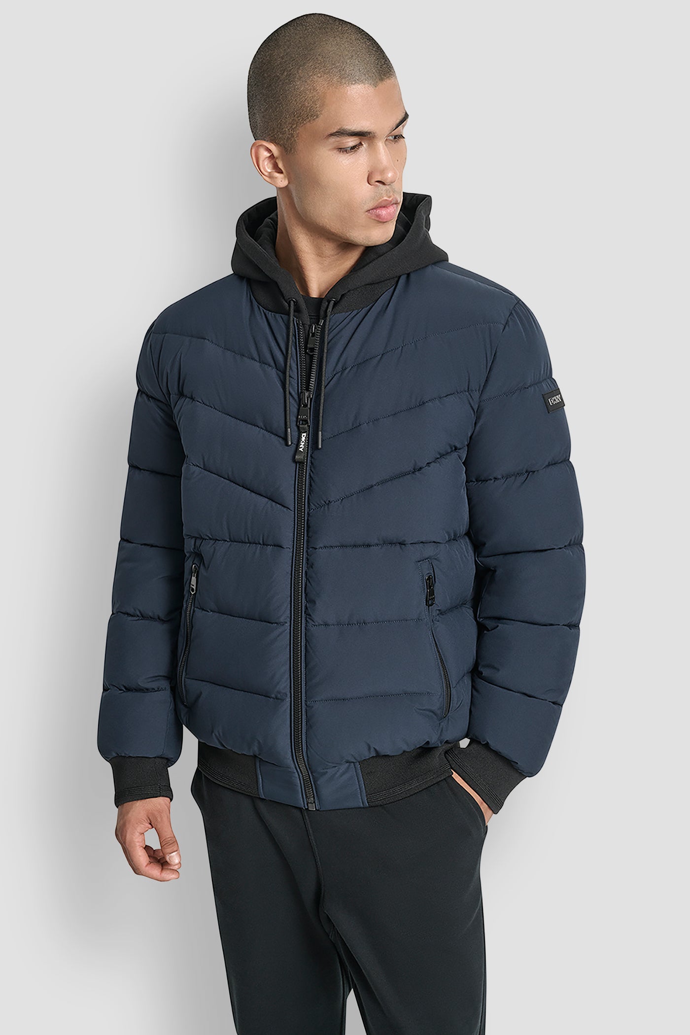 STRETCH BOMBER JACKET VIEW 5 | Mens Coats and Jackets