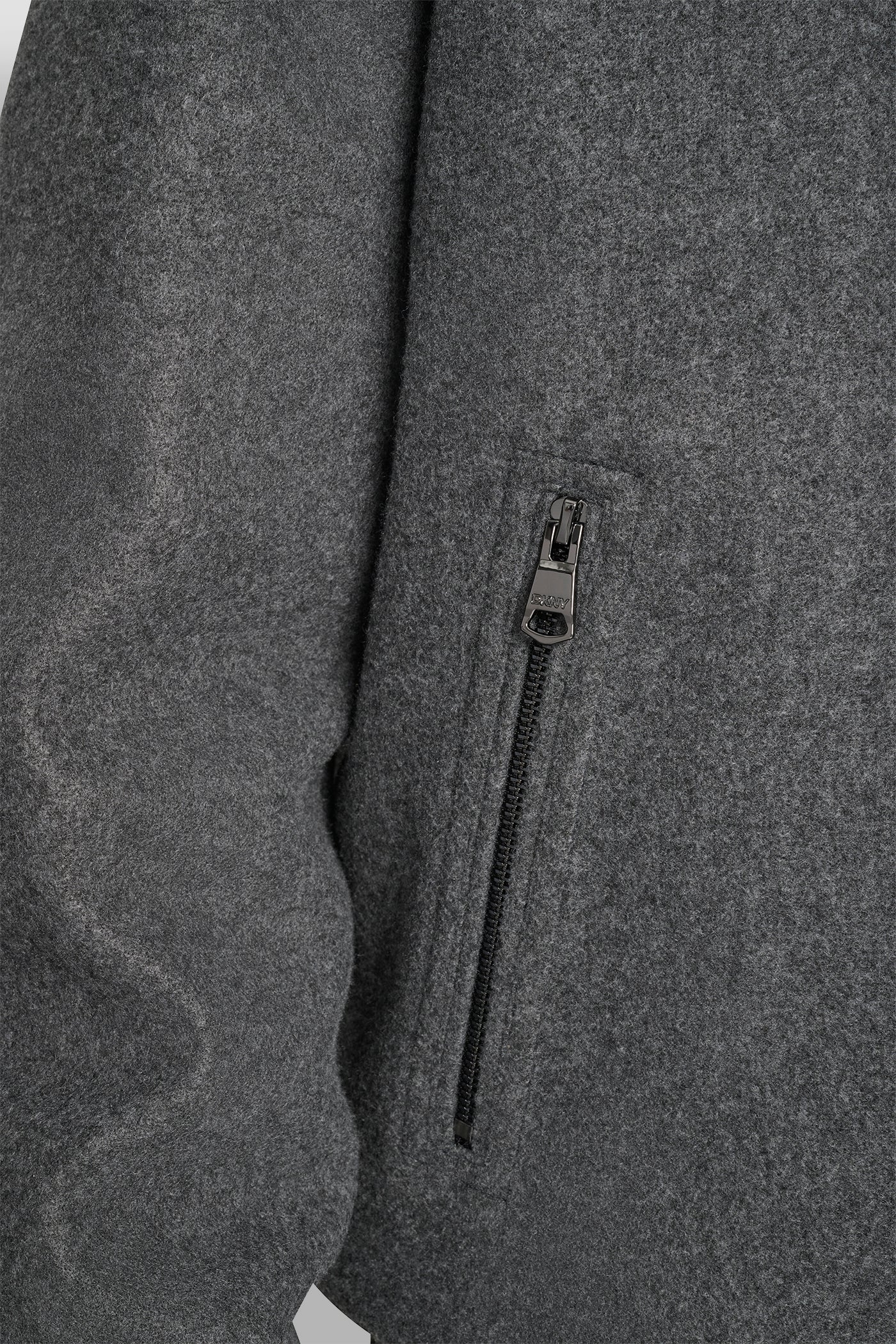 FAUX WOOL BOMBER WITH HOODED BIB VIEW 7 | Mens Coats and Jackets