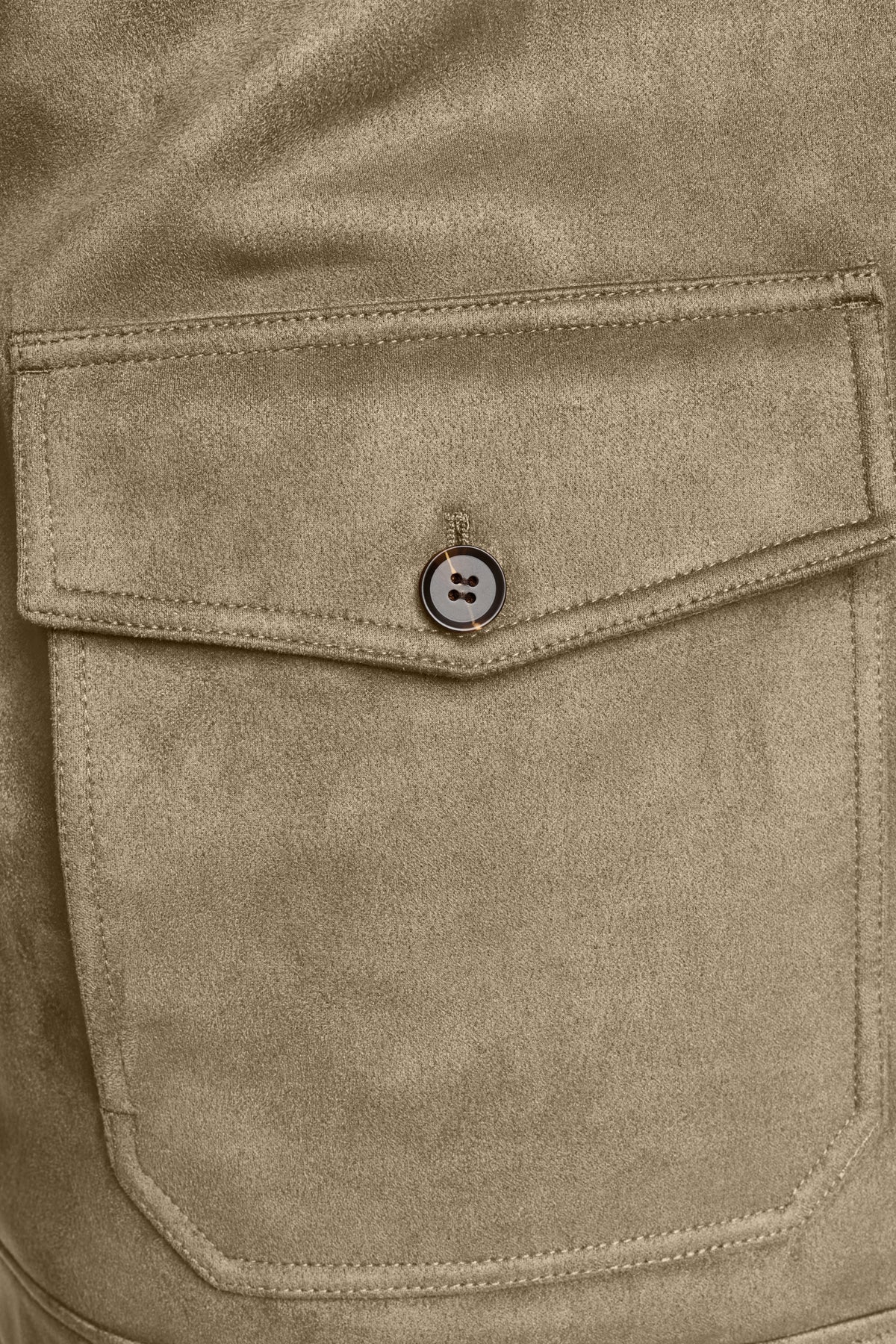 FAUX SUEDE TRUCKER JACKET VIEW 2