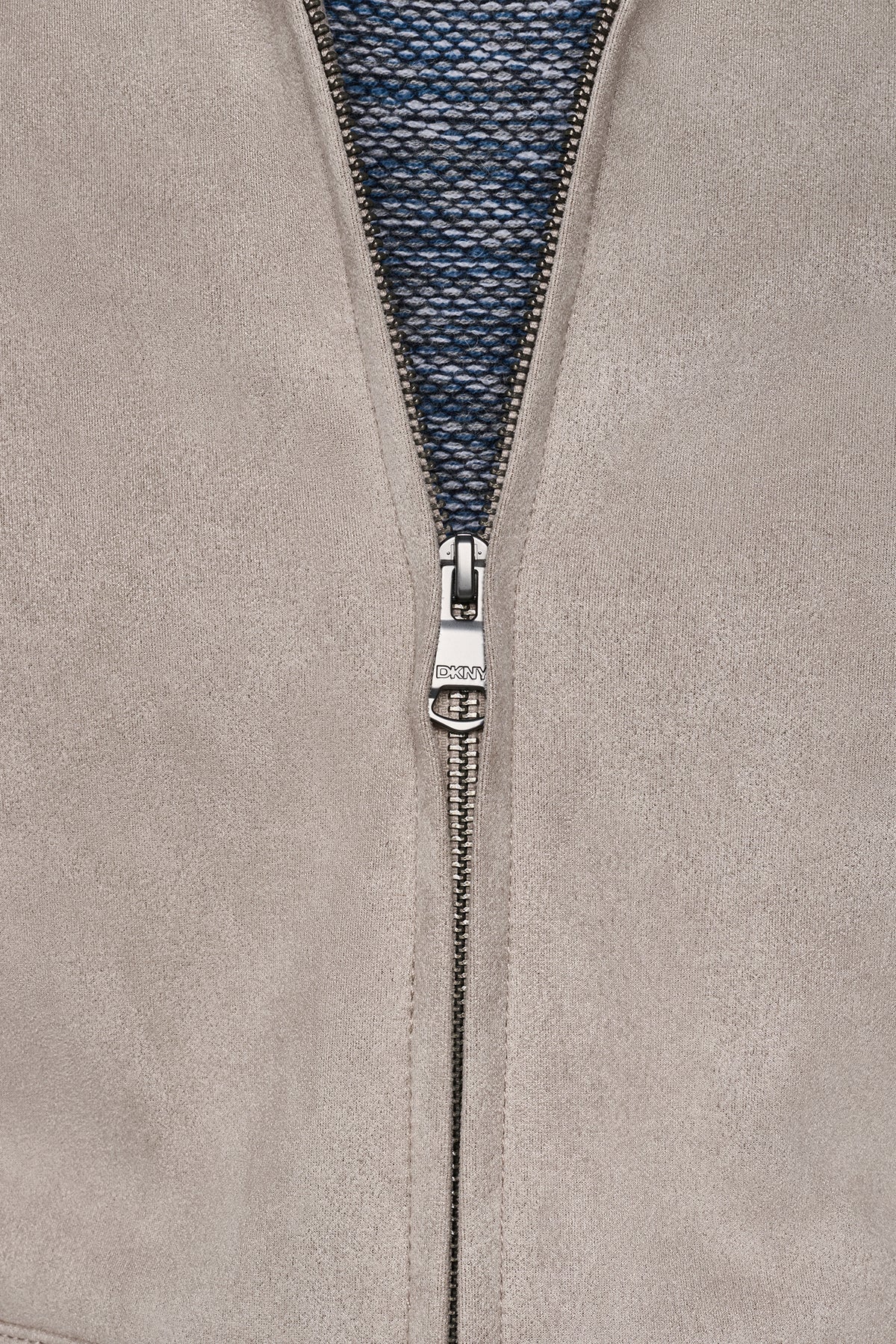 FAUX SUEDE TRUCKER JACKET VIEW 2