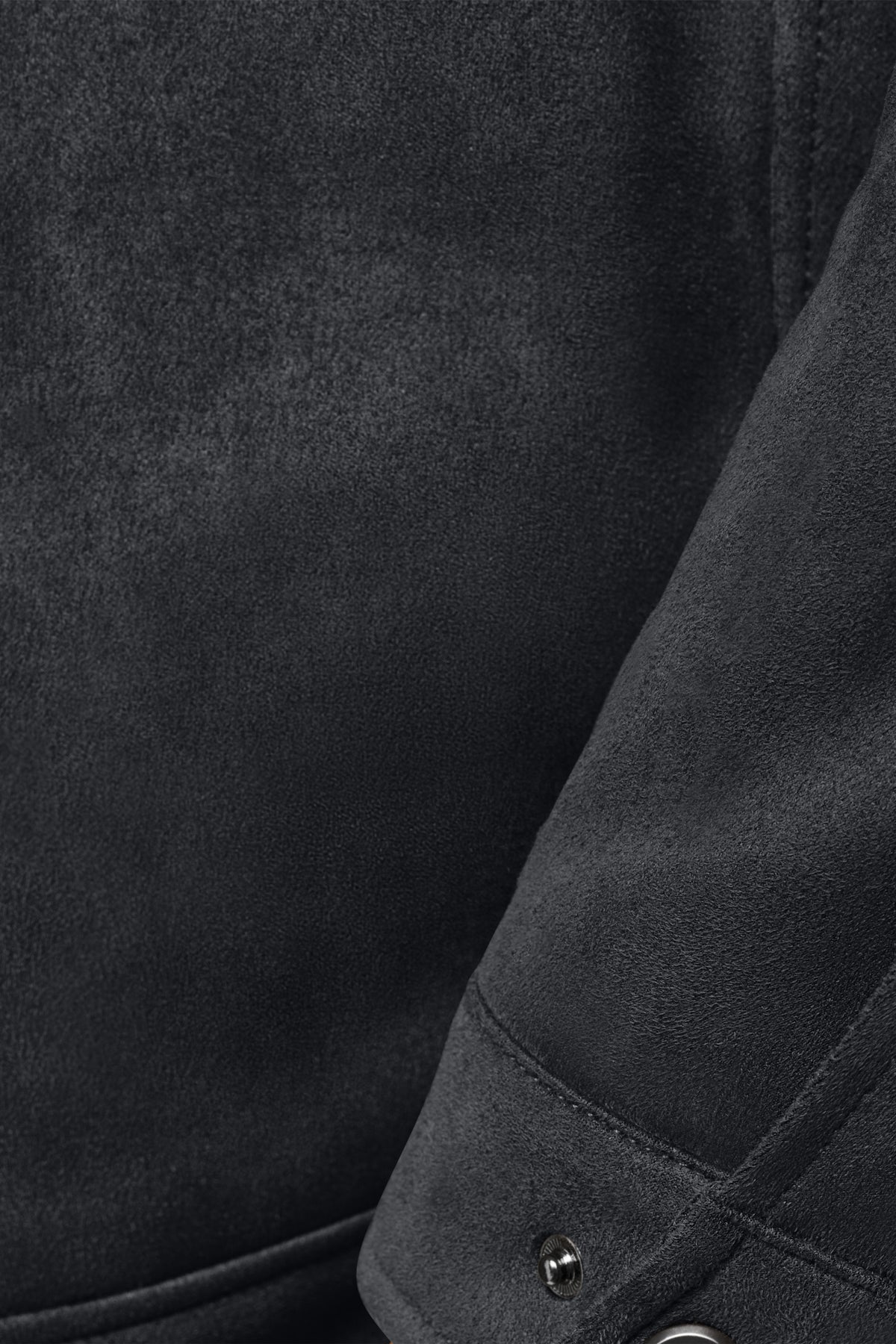 FAUX SUEDE TRUCKER JACKET VIEW 2