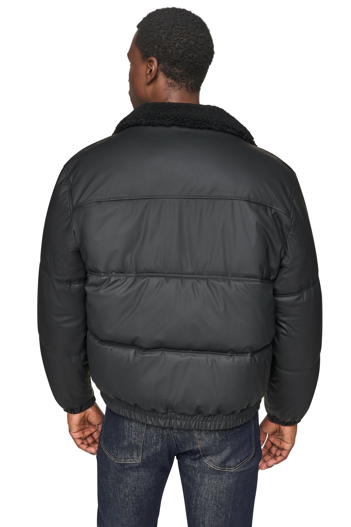 QUILTED BOMBER JACKET VIEW 2