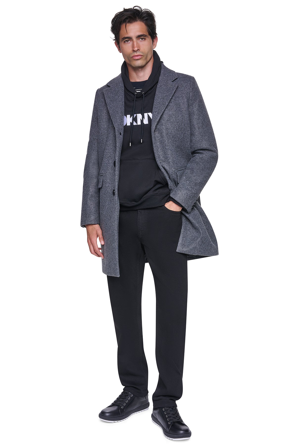 FAUX WOOL COAT VIEW 2