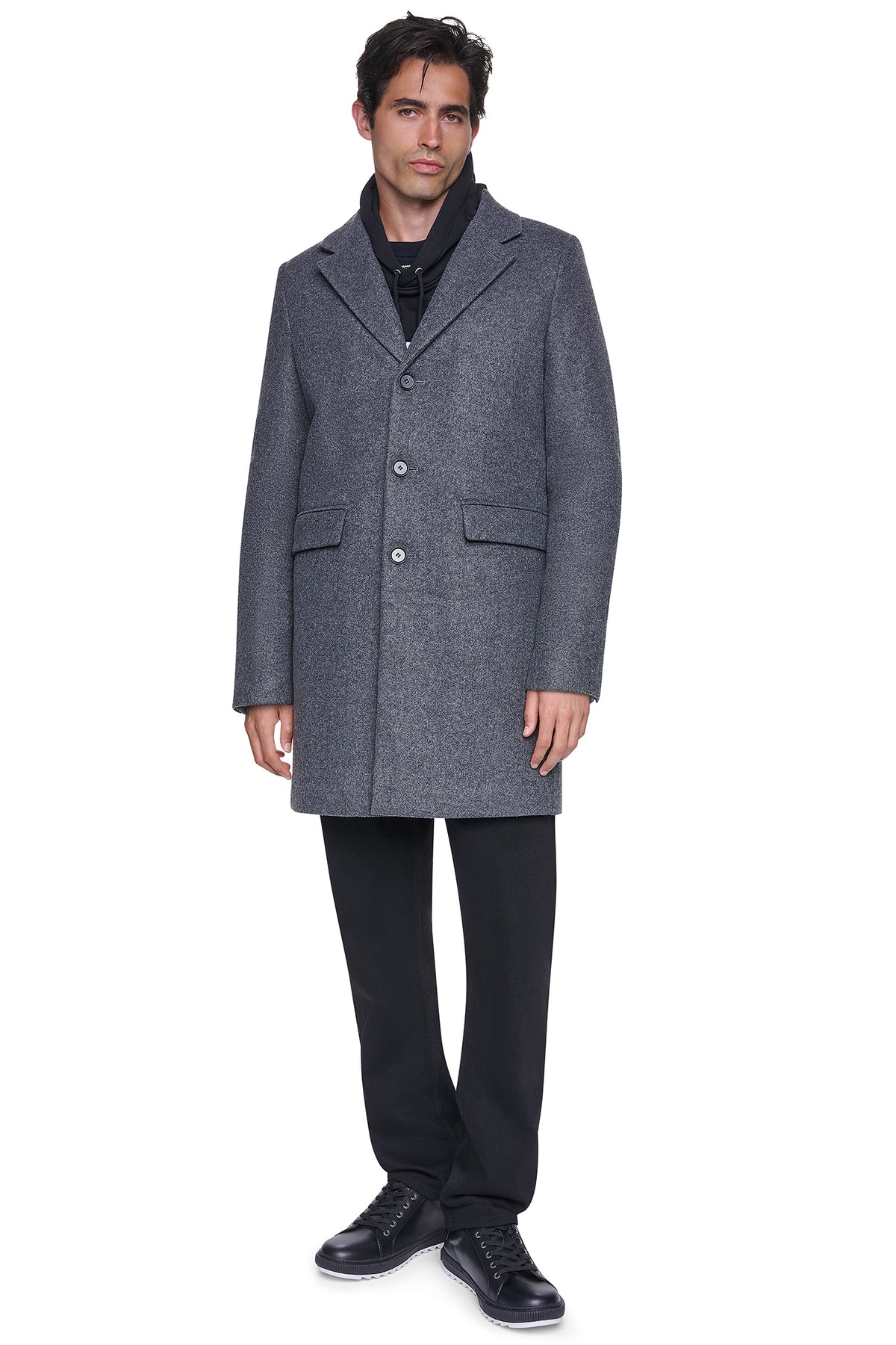 FAUX WOOL COAT VIEW 2