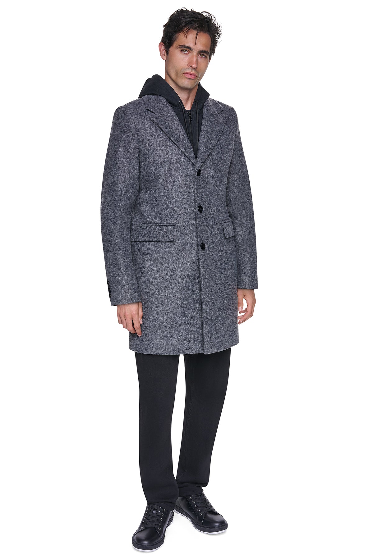 FAUX WOOL COAT VIEW 2