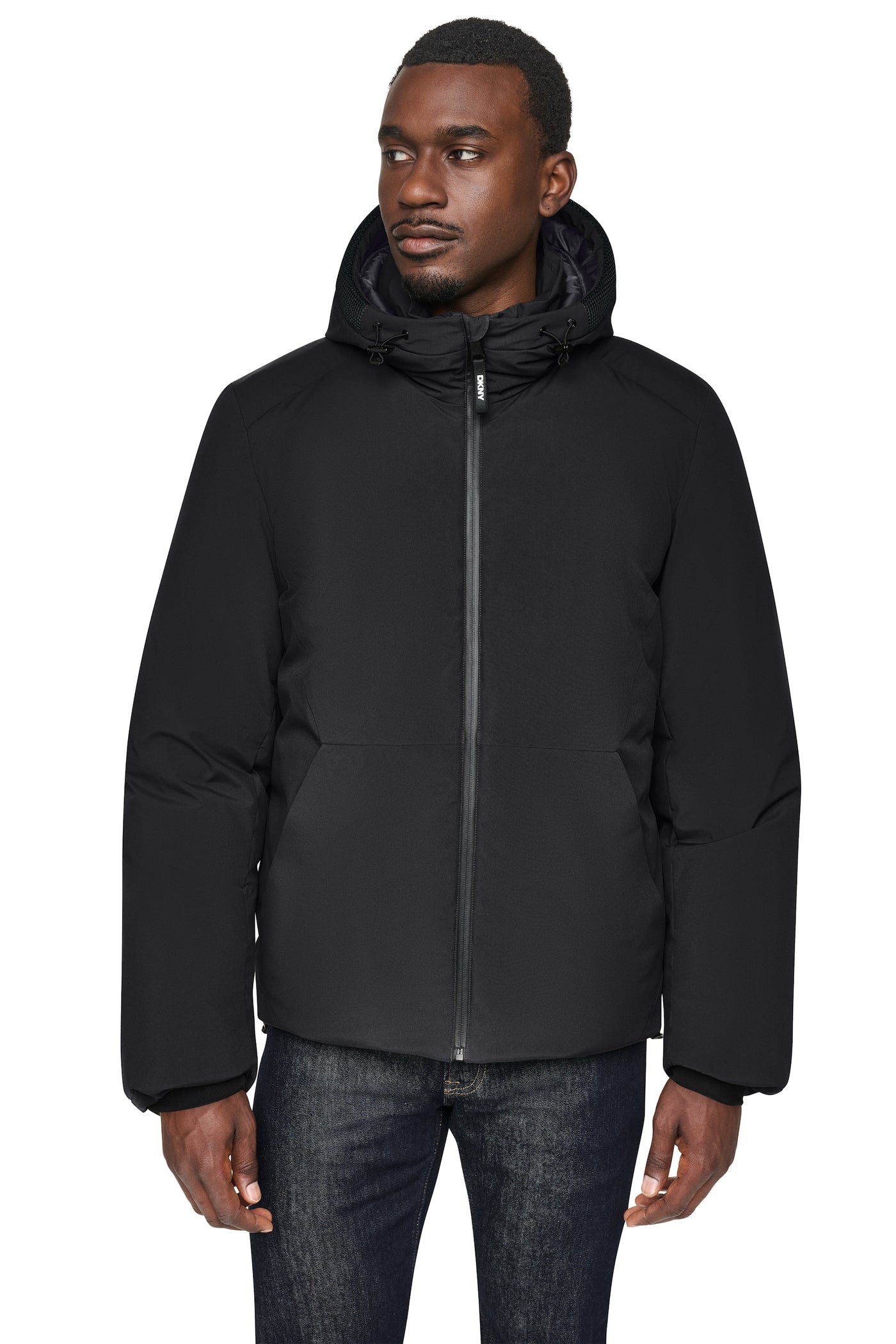 HOODED PUFFER JACKET VIEW 2