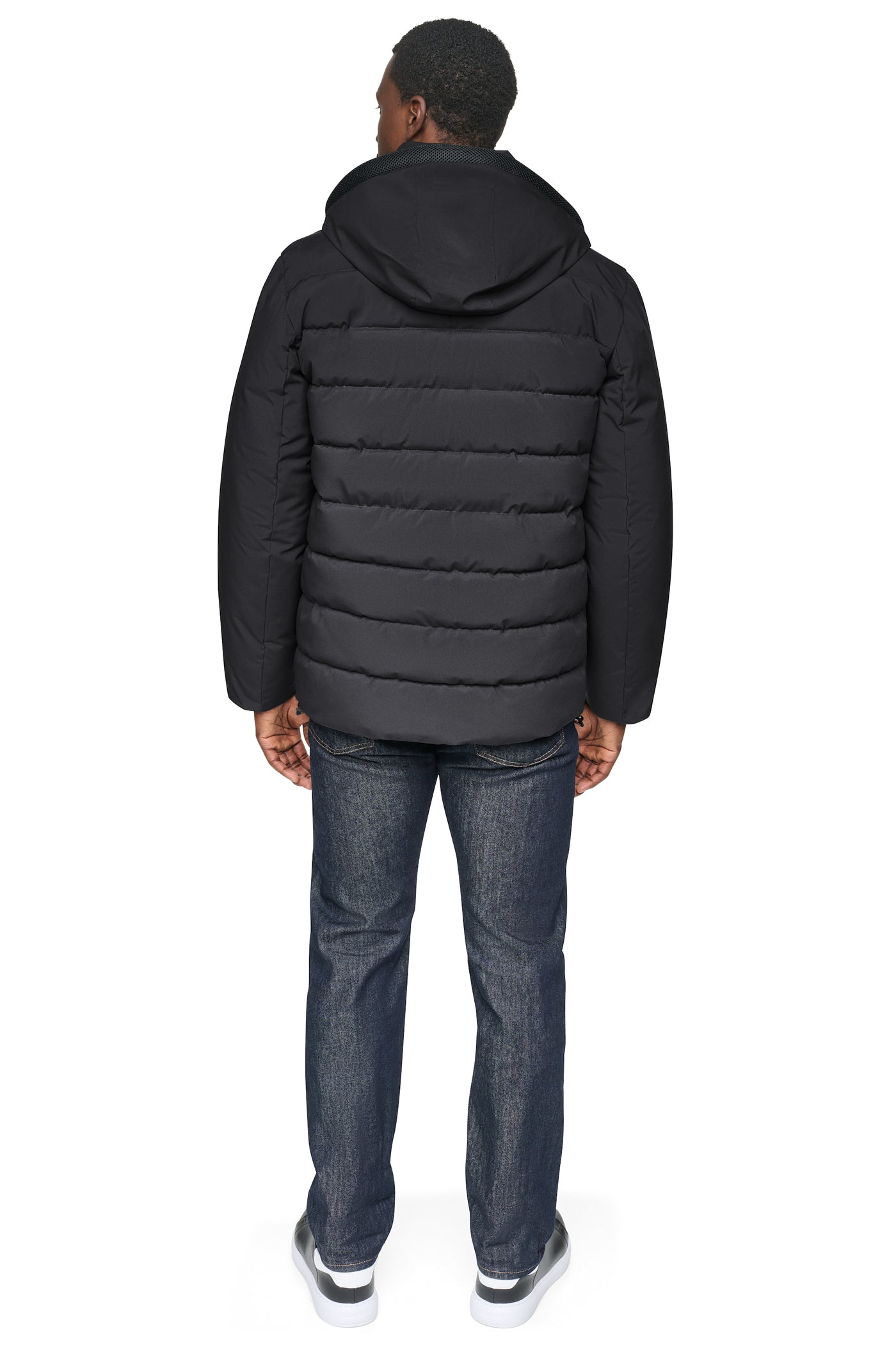 HOODED PUFFER JACKET VIEW 2