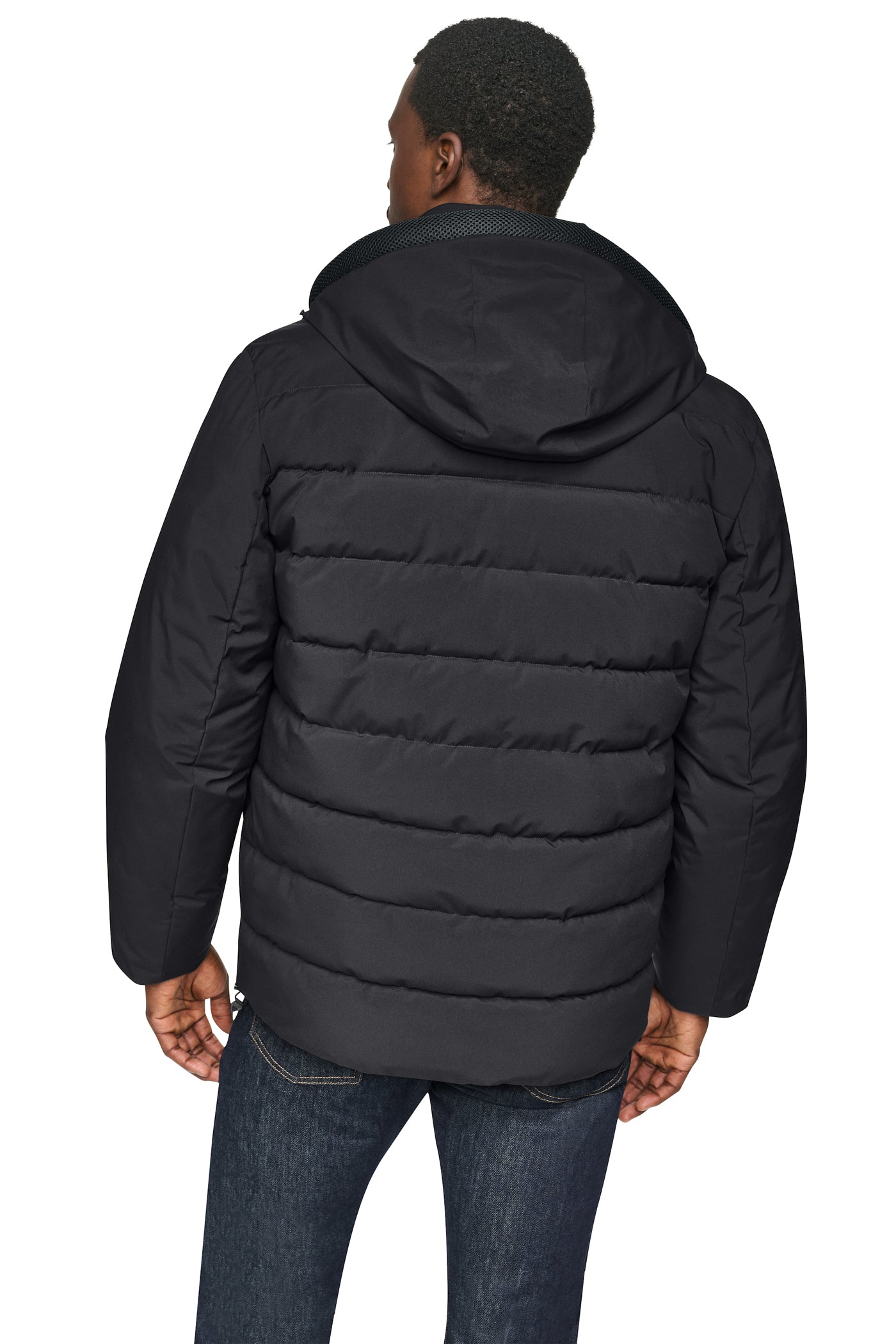 HOODED PUFFER JACKET VIEW 2