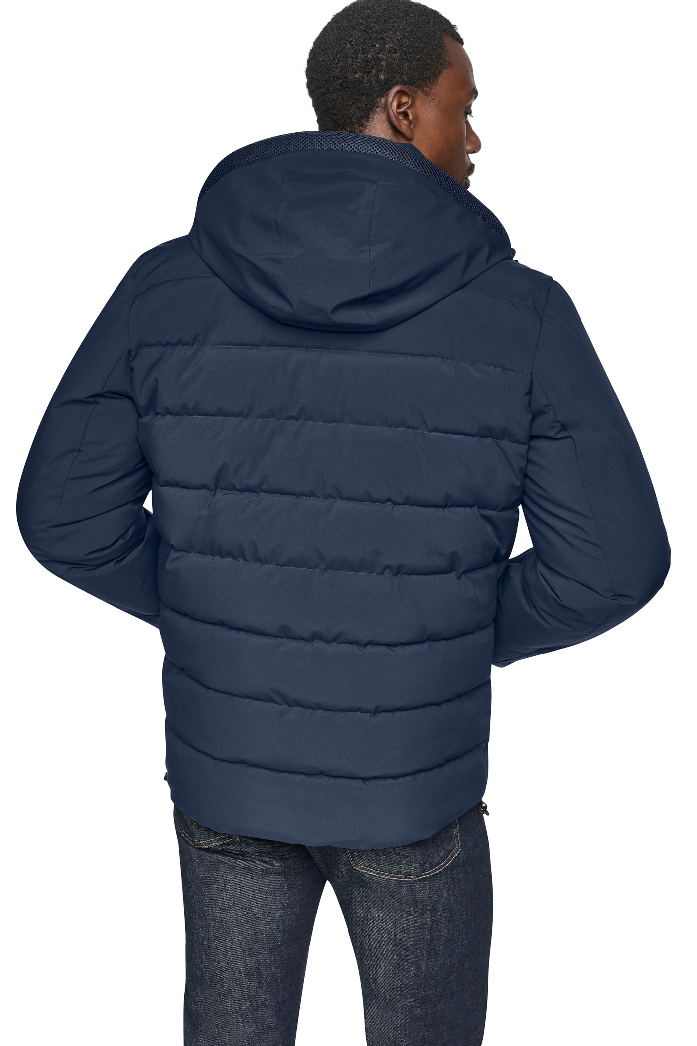 HOODED PUFFER JACKET VIEW 2