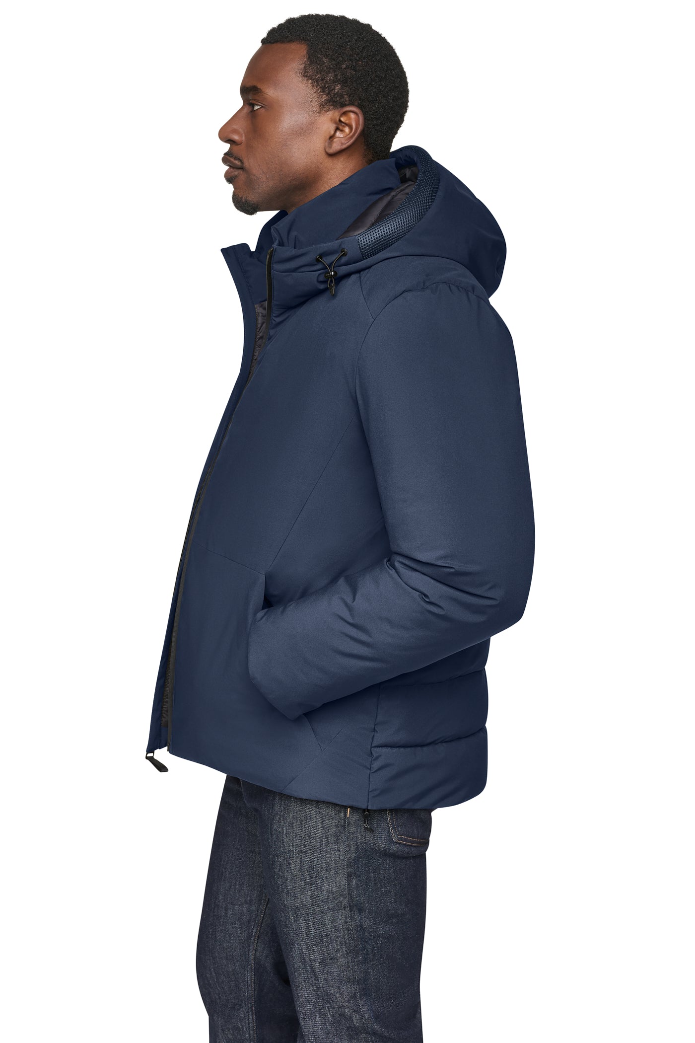 HOODED PUFFER JACKET VIEW 2