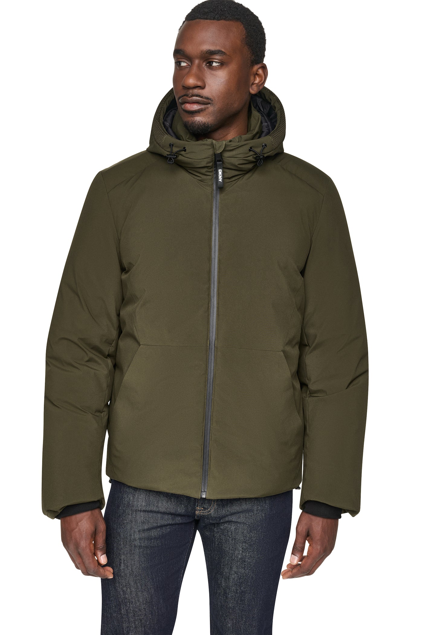 HOODED PUFFER JACKET VIEW 1