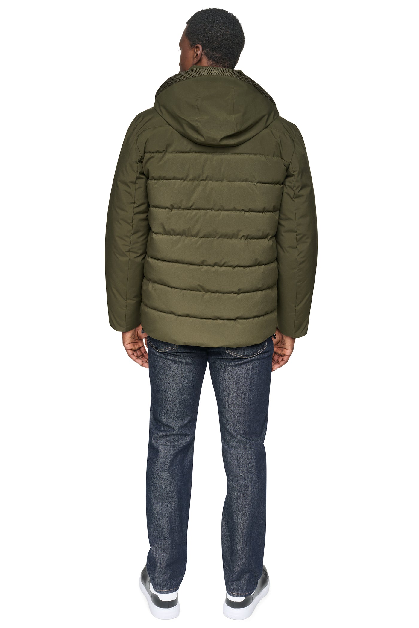 HOODED PUFFER JACKET VIEW 2