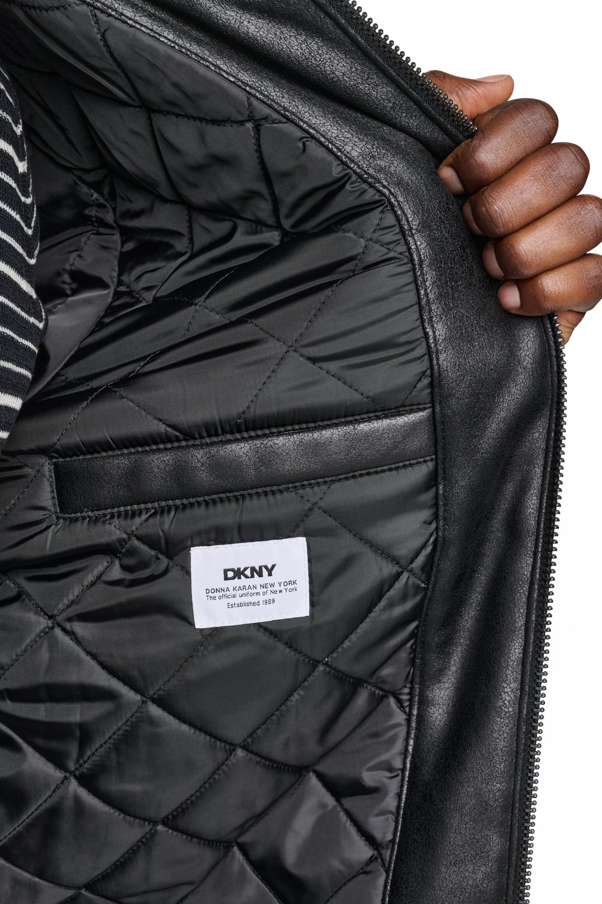 FAUX SHEARLING BOMBER JACKET VIEW 2