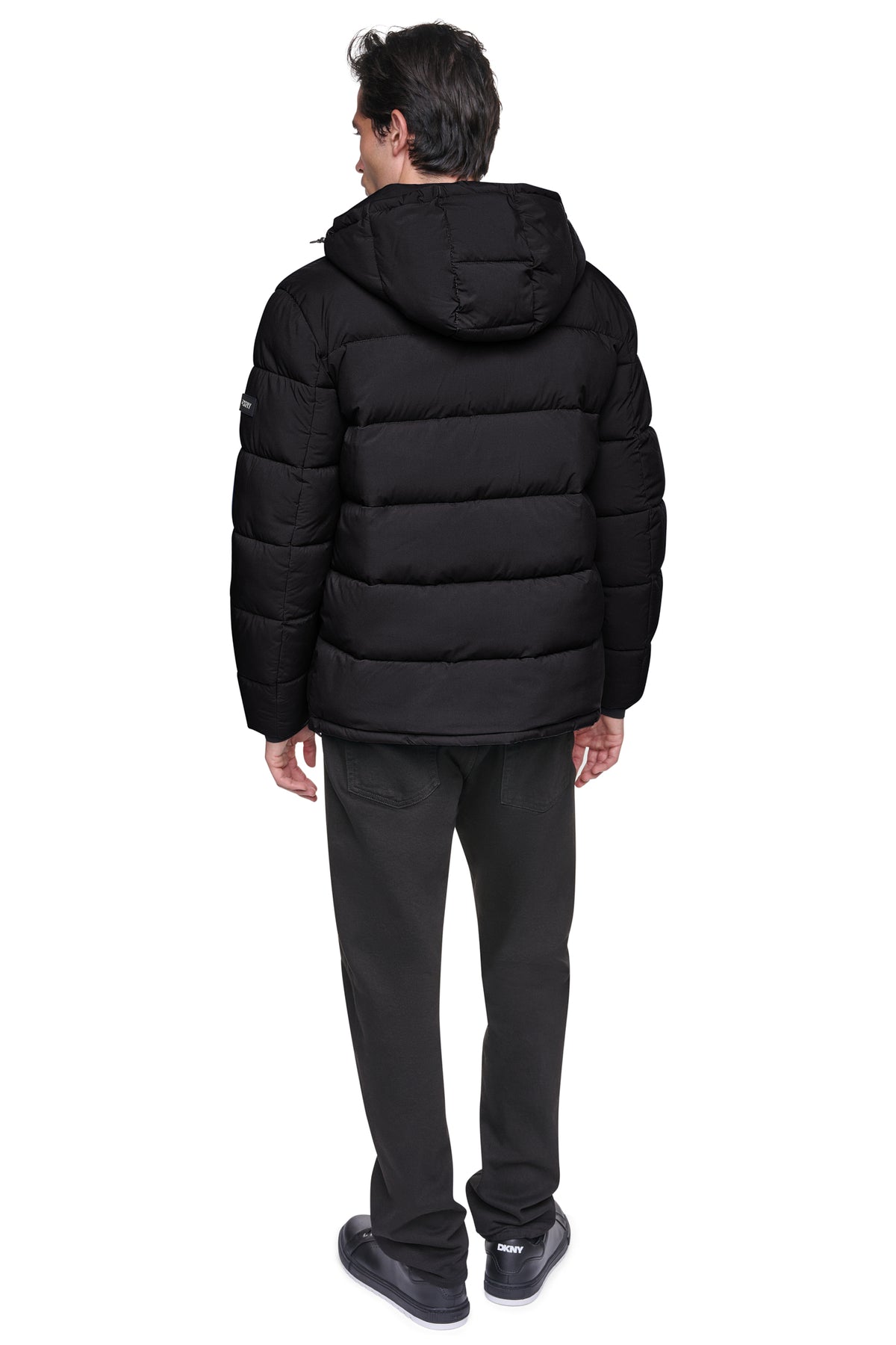 HEAVY WEIGHT HOODED PUFFER VIEW 2