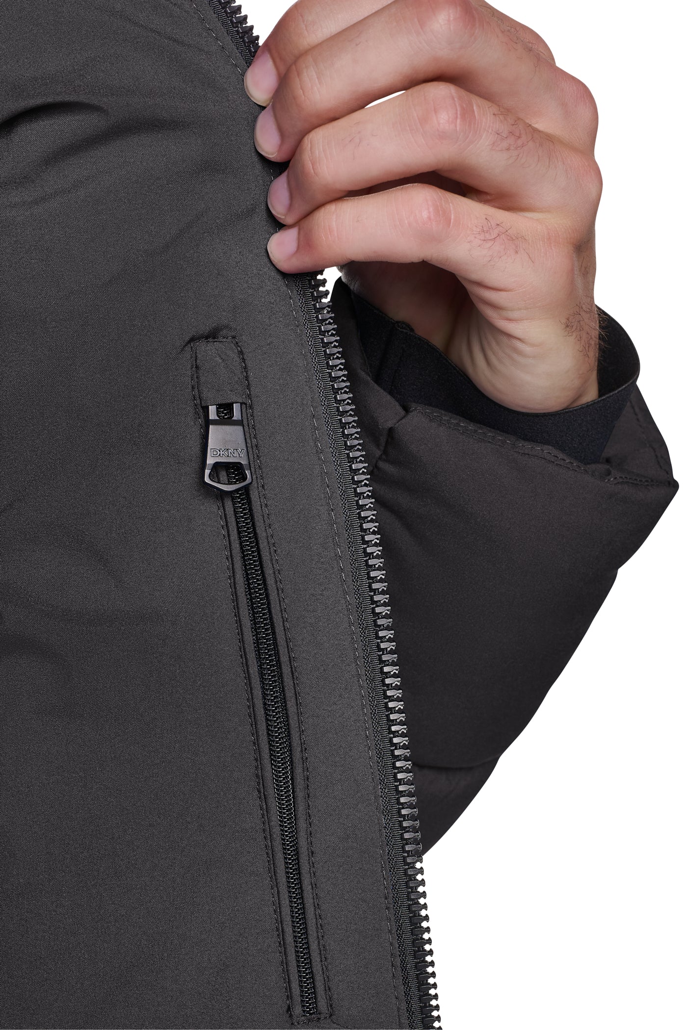 HEAVY WEIGHT HOODED PUFFER VIEW 2