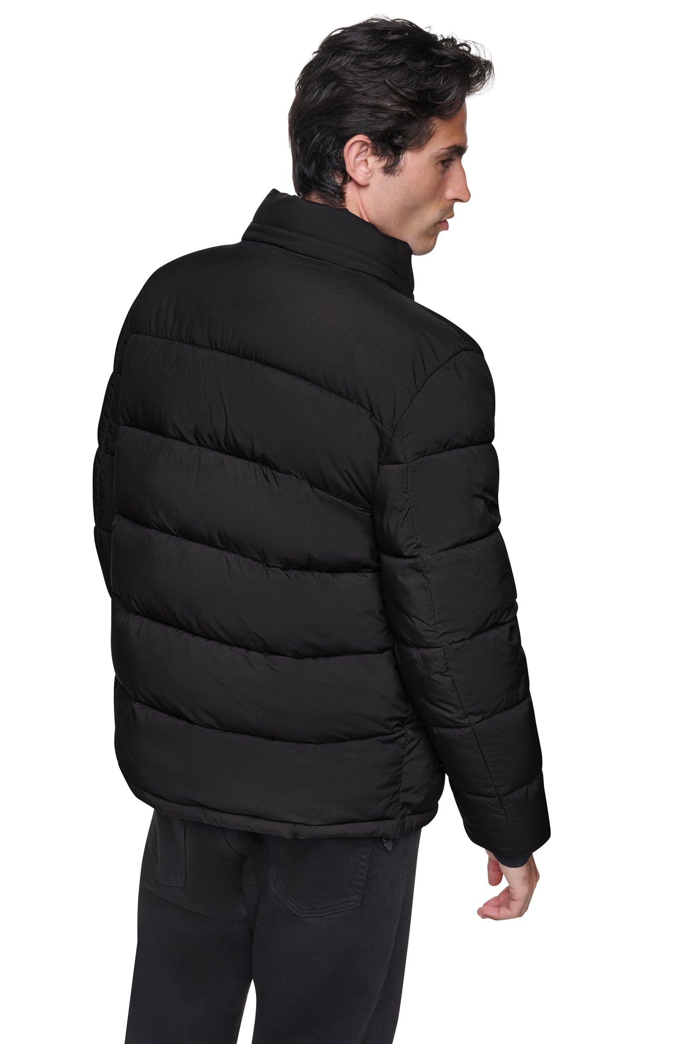 HEAVY WEIGHT HOODED PUFFER VIEW 2