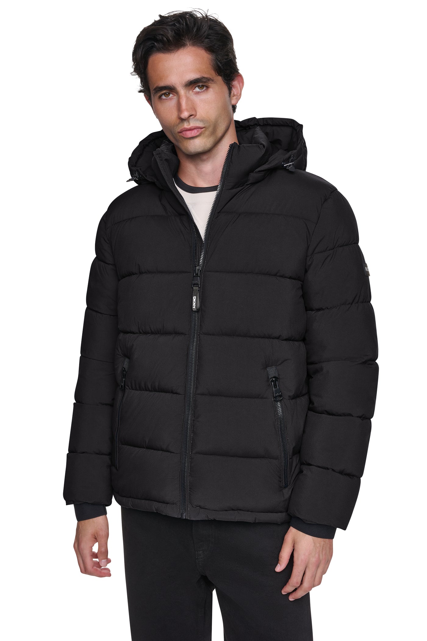 HEAVY WEIGHT HOODED PUFFER VIEW 2