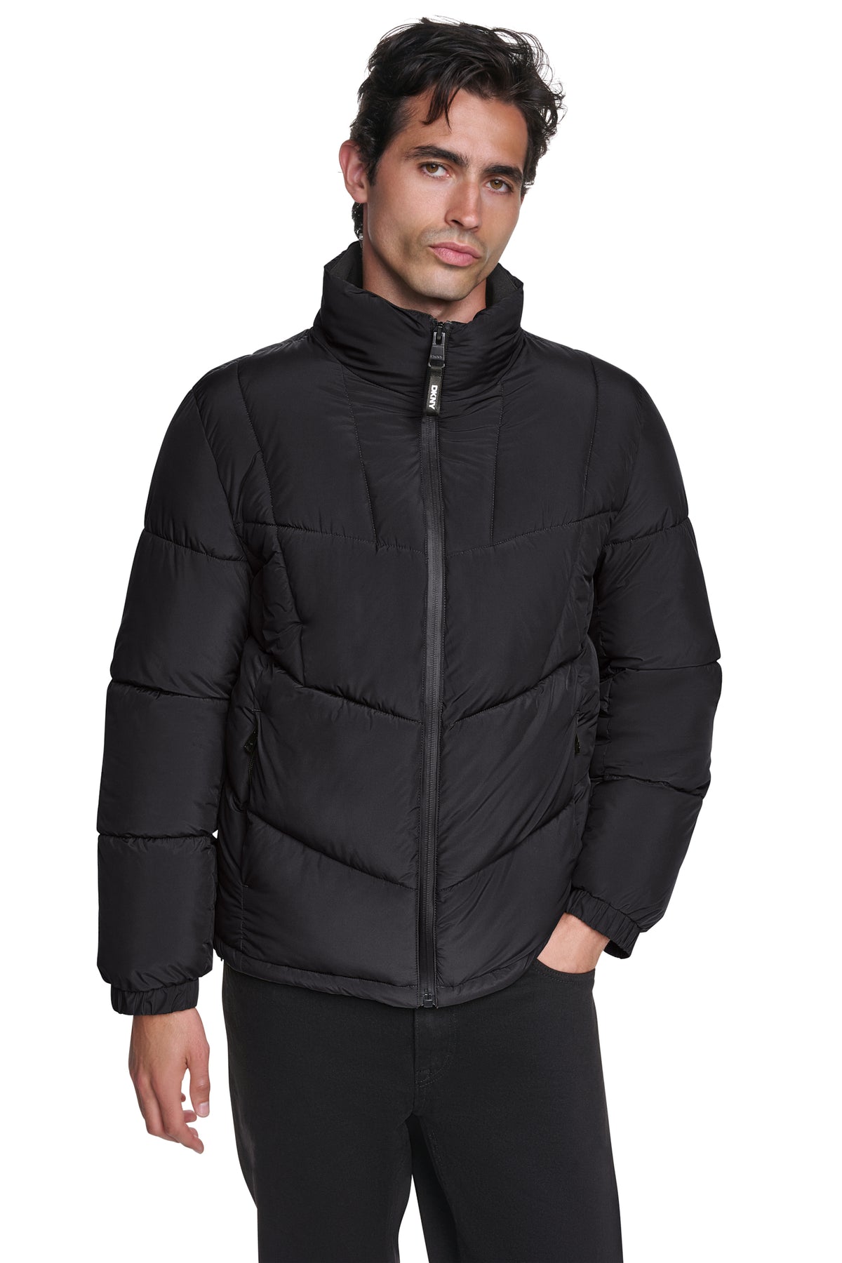 STRETCH PUFFER JACKET VIEW 2