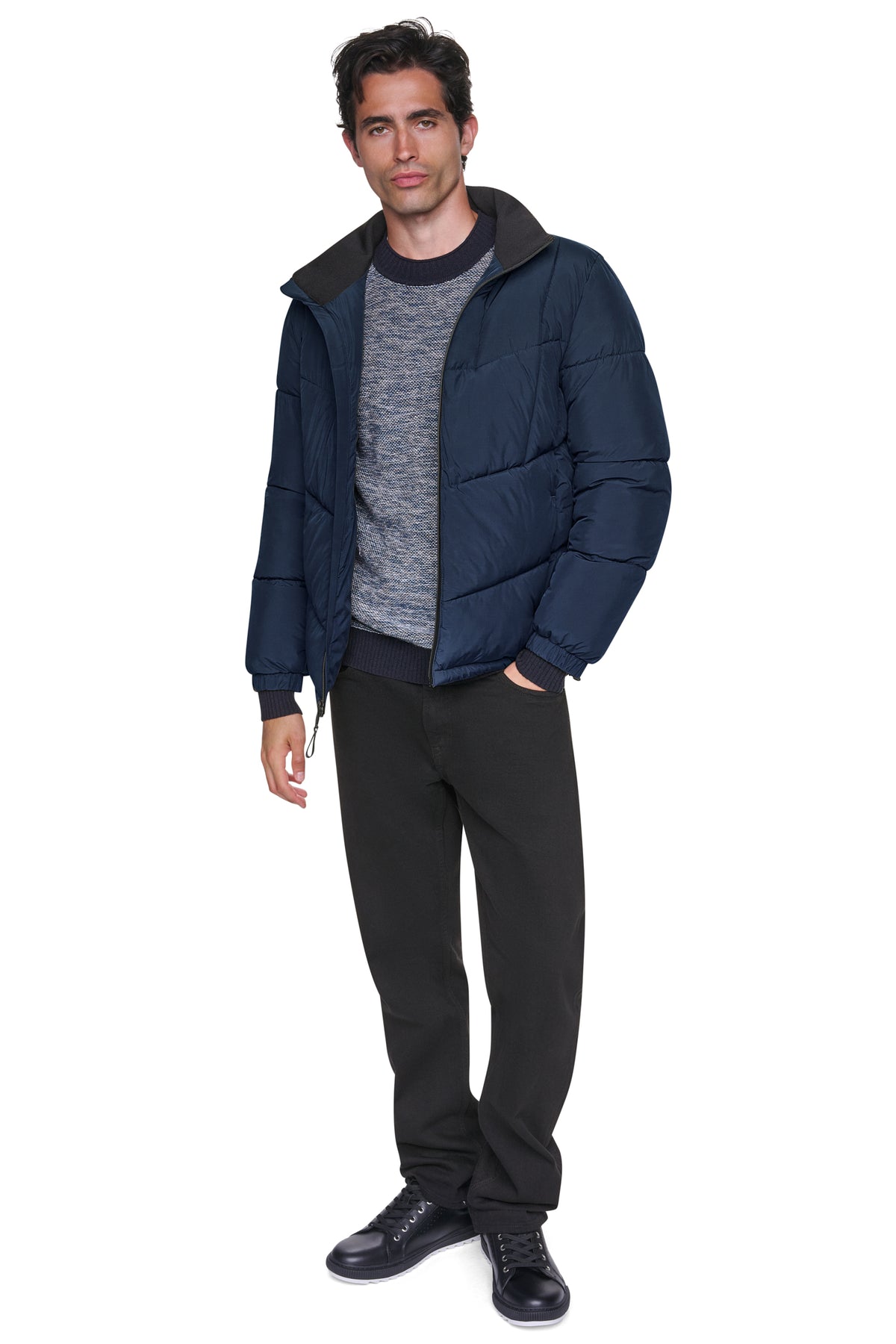 STRETCH PUFFER JACKET VIEW 2