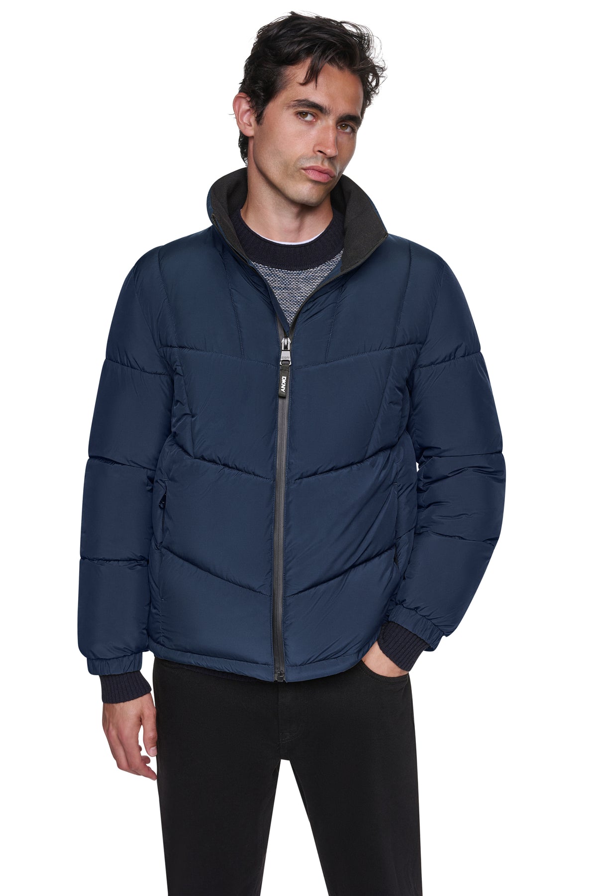 STRETCH PUFFER JACKET VIEW 1
