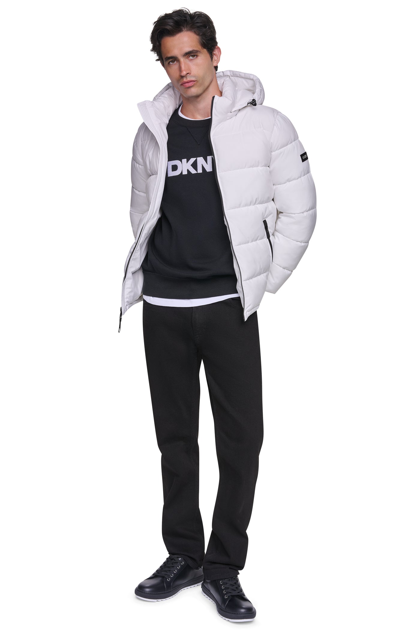 HEAVY WEIGHT HOODED PUFFER VIEW 2