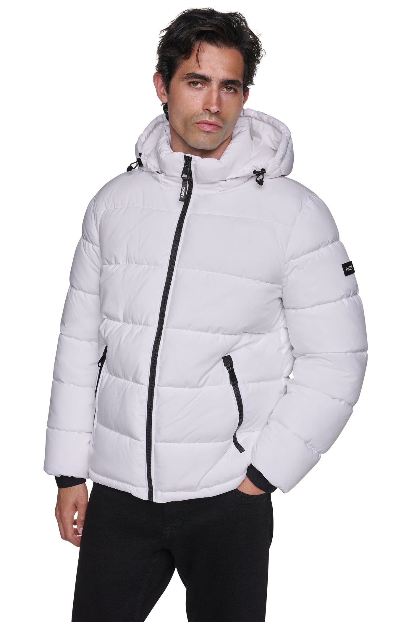 HEAVY WEIGHT HOODED PUFFER VIEW 2
