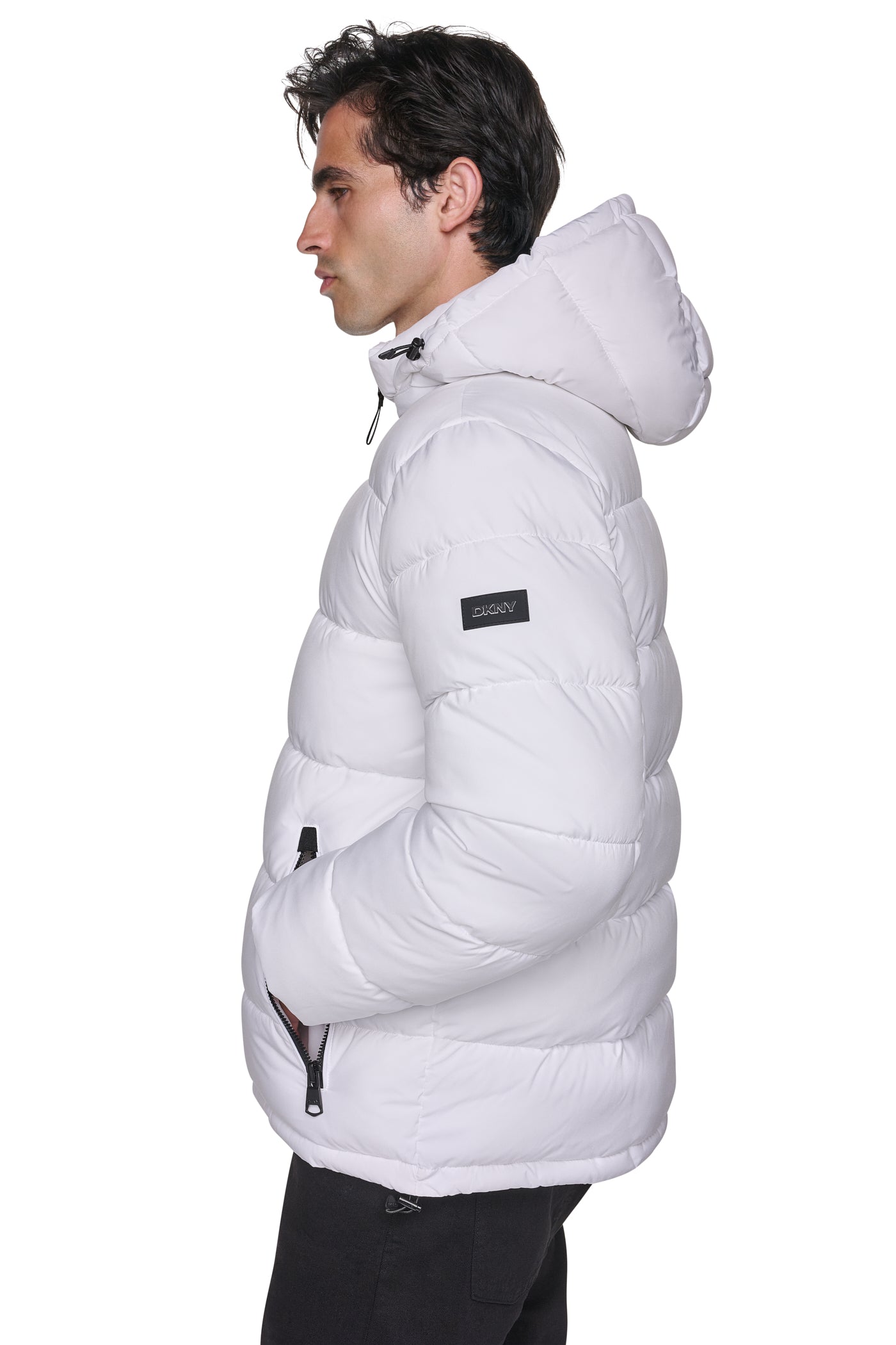HEAVY WEIGHT HOODED PUFFER VIEW 2