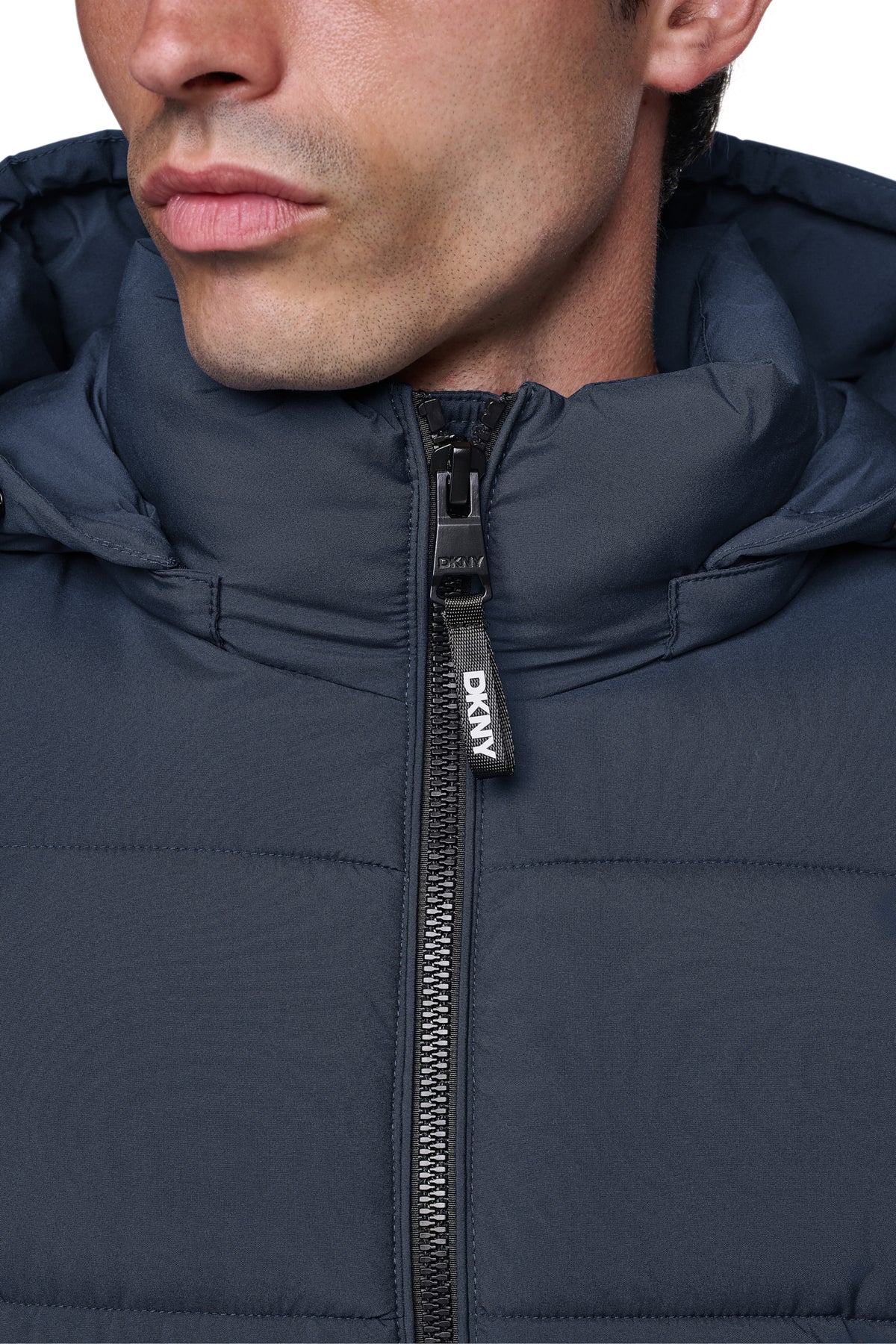 HEAVY WEIGHT HOODED PUFFER VIEW 2