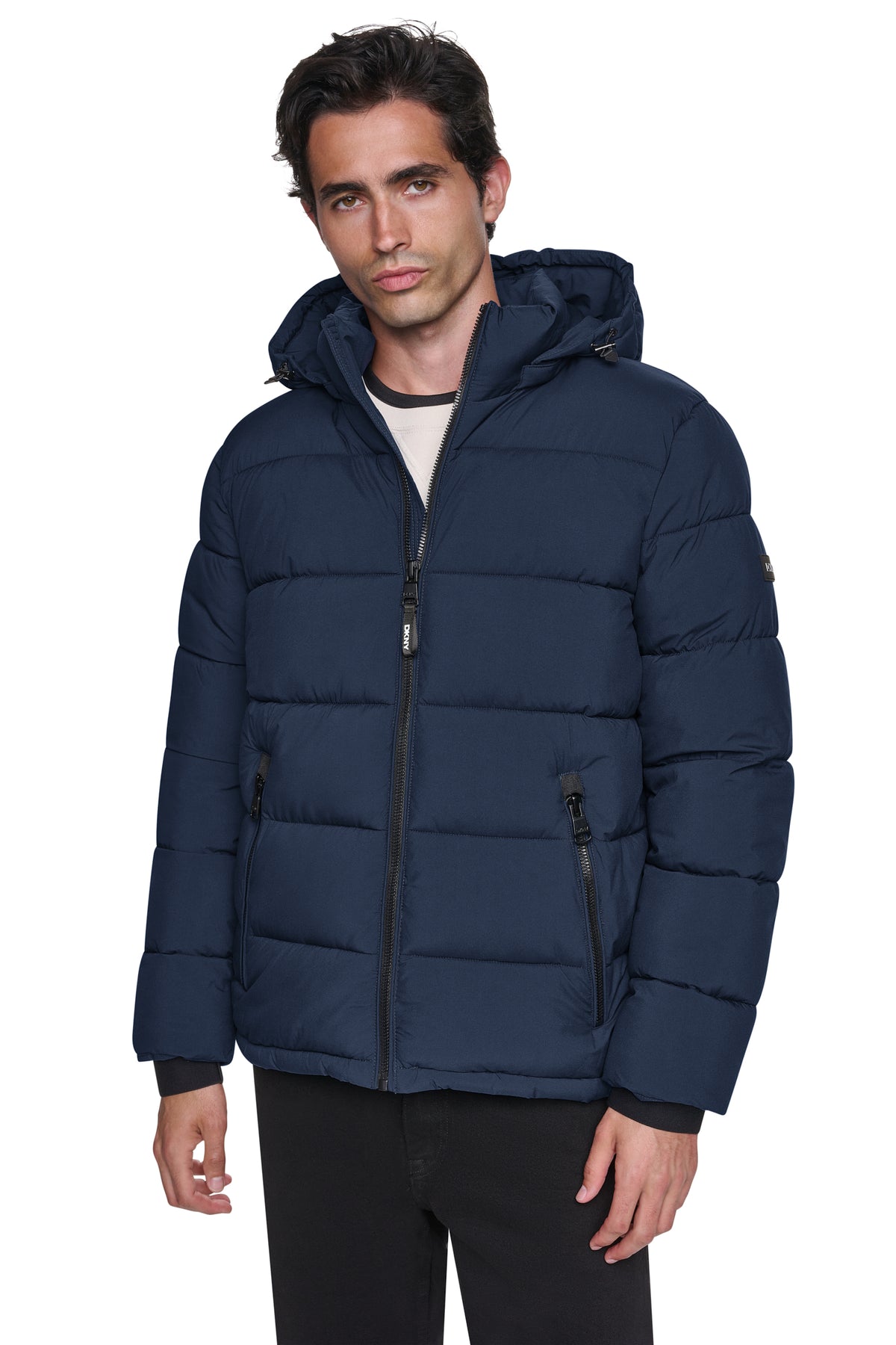 HEAVY WEIGHT HOODED PUFFER VIEW 1