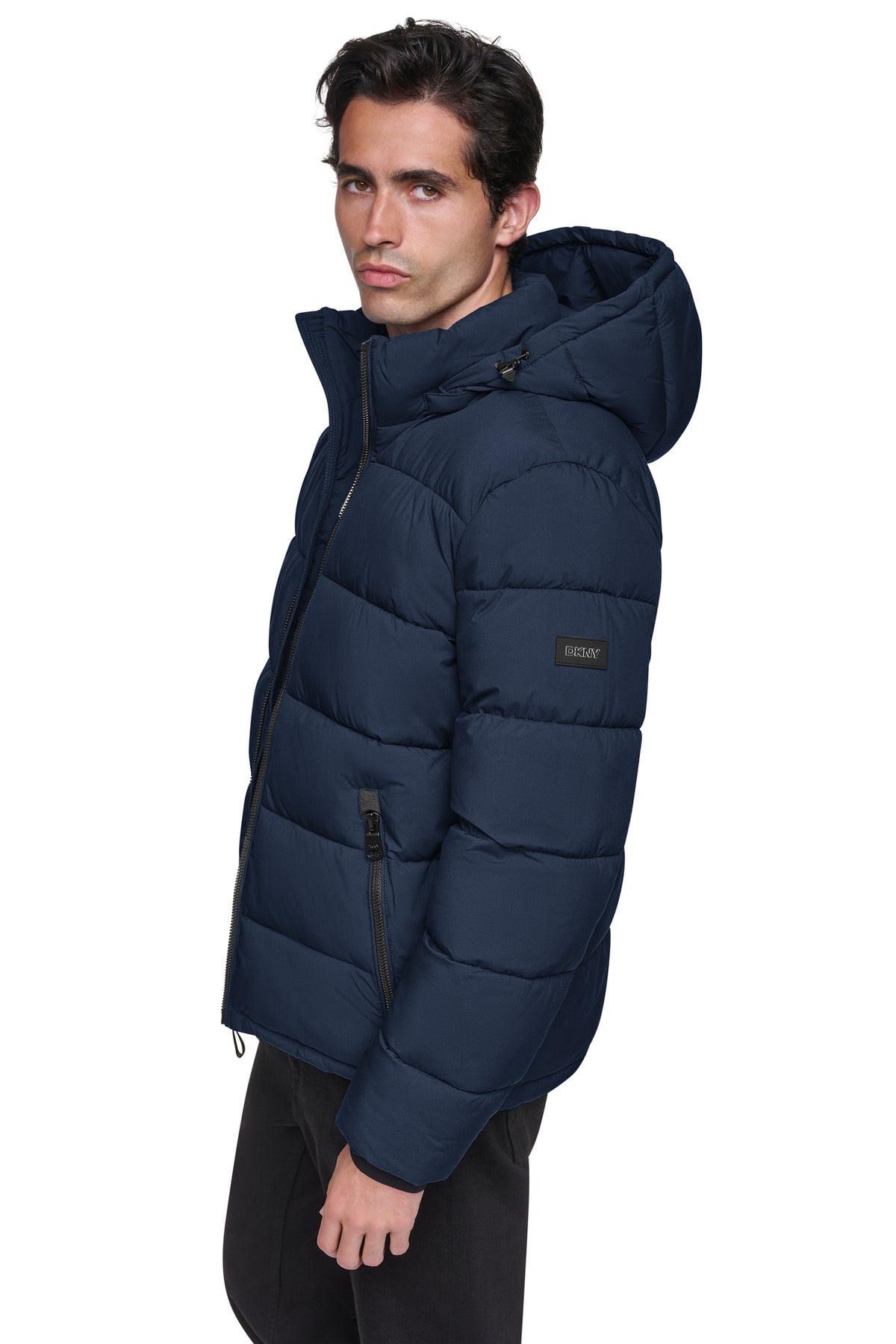 HEAVY WEIGHT HOODED PUFFER VIEW 2