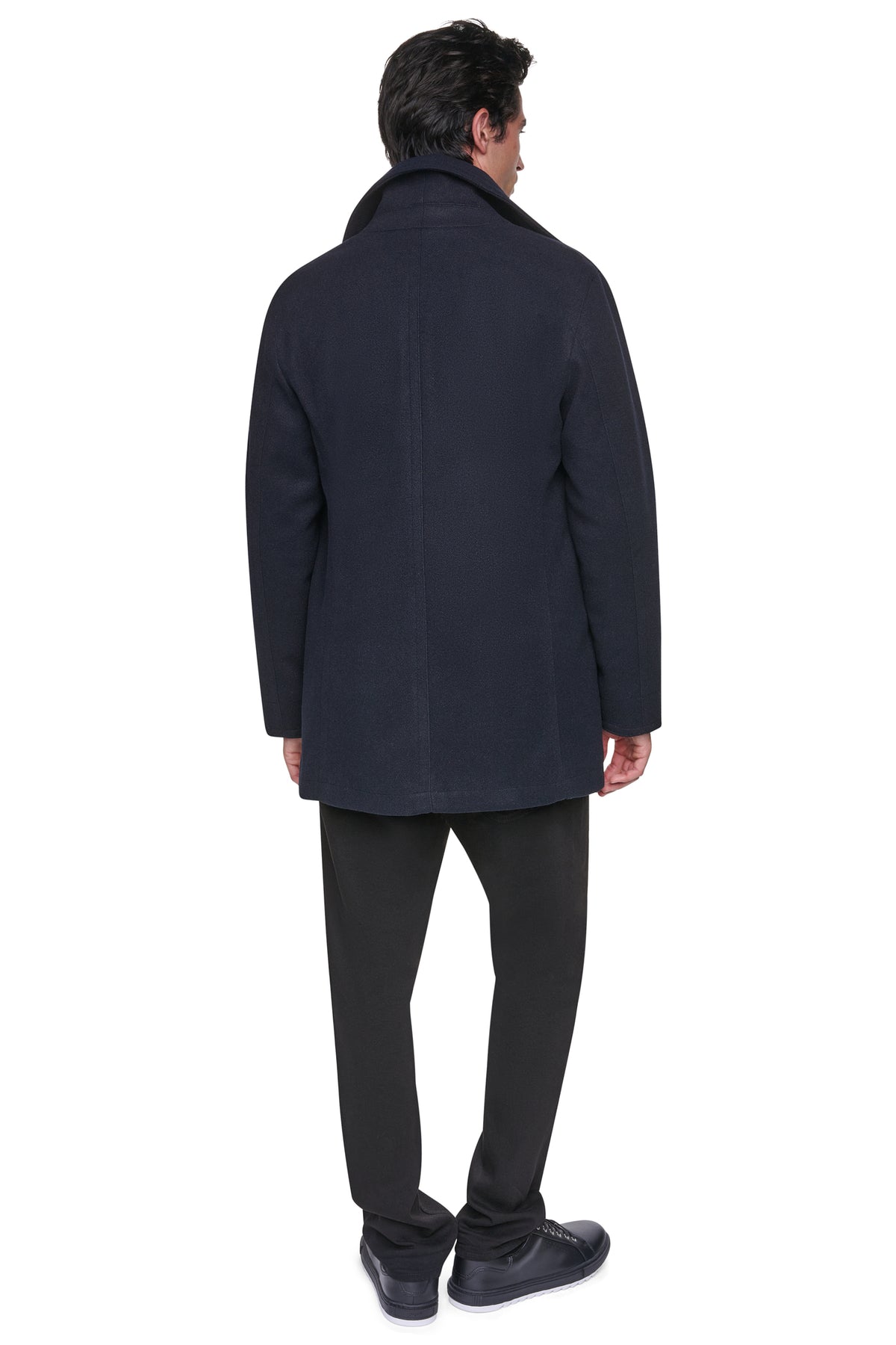 FAUX WOOL PEACOAT VIEW 2
