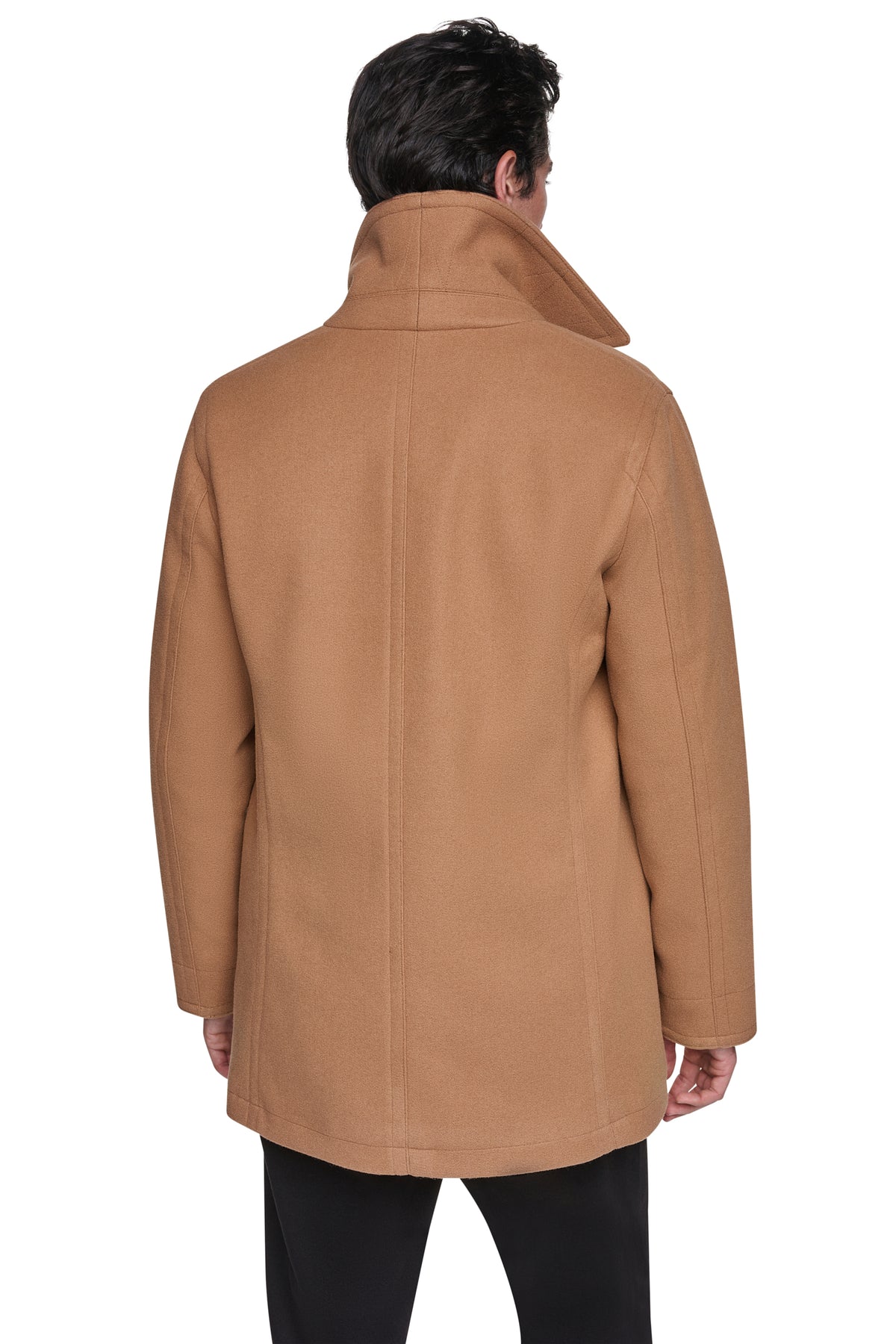 FAUX WOOL PEACOAT VIEW 2