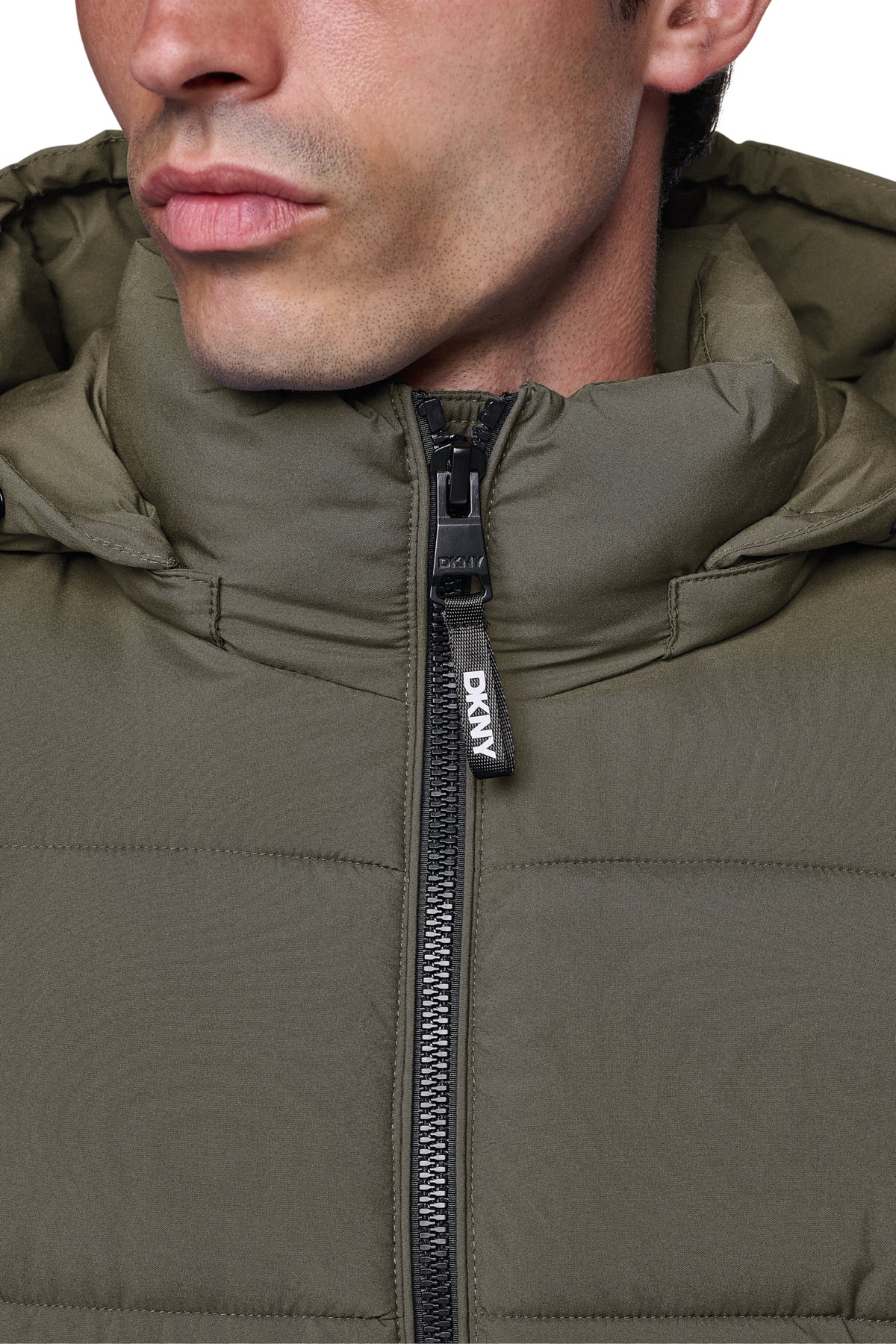HEAVY WEIGHT HOODED PUFFER VIEW 2