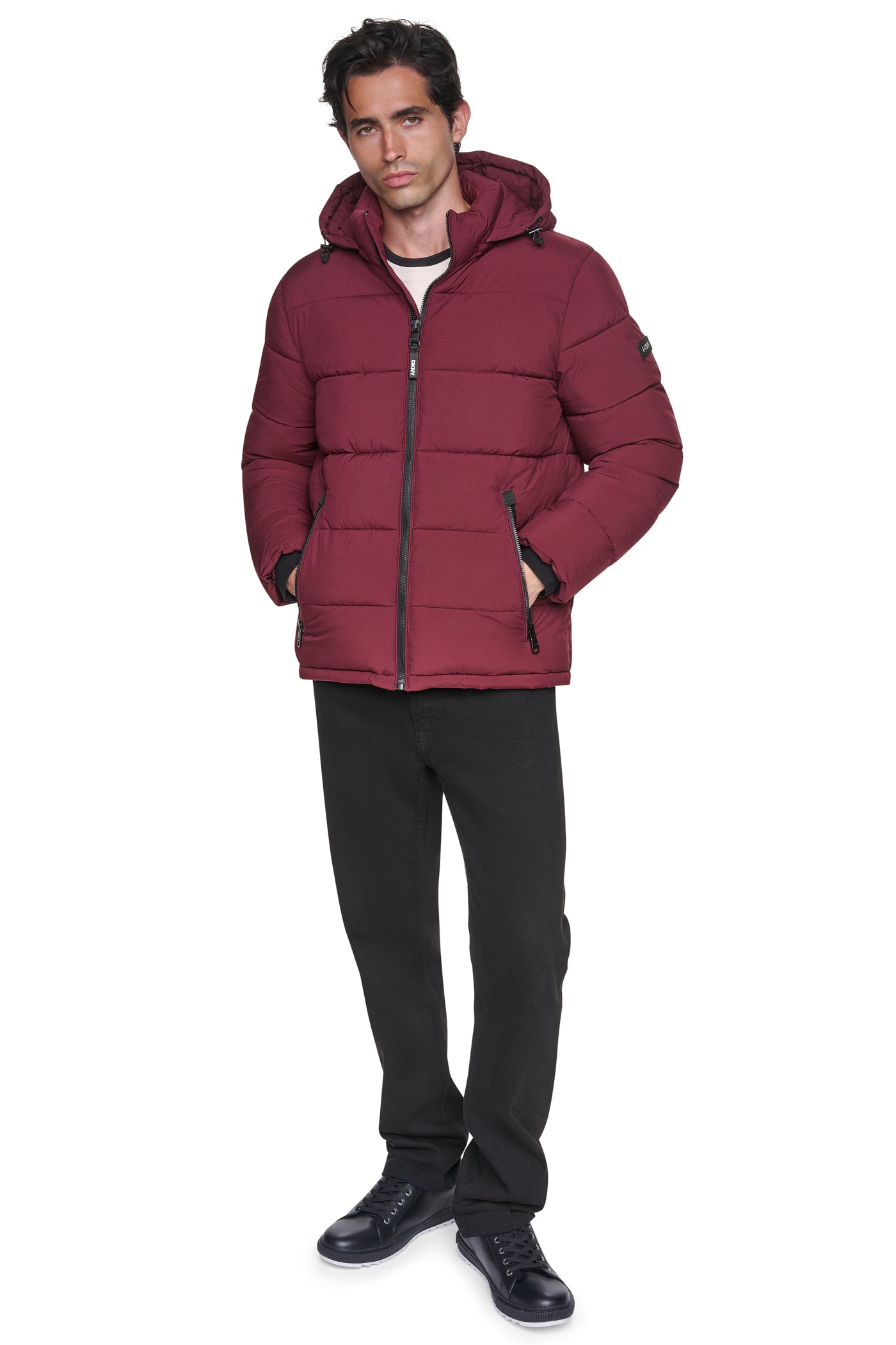 HEAVY WEIGHT HOODED PUFFER VIEW 2