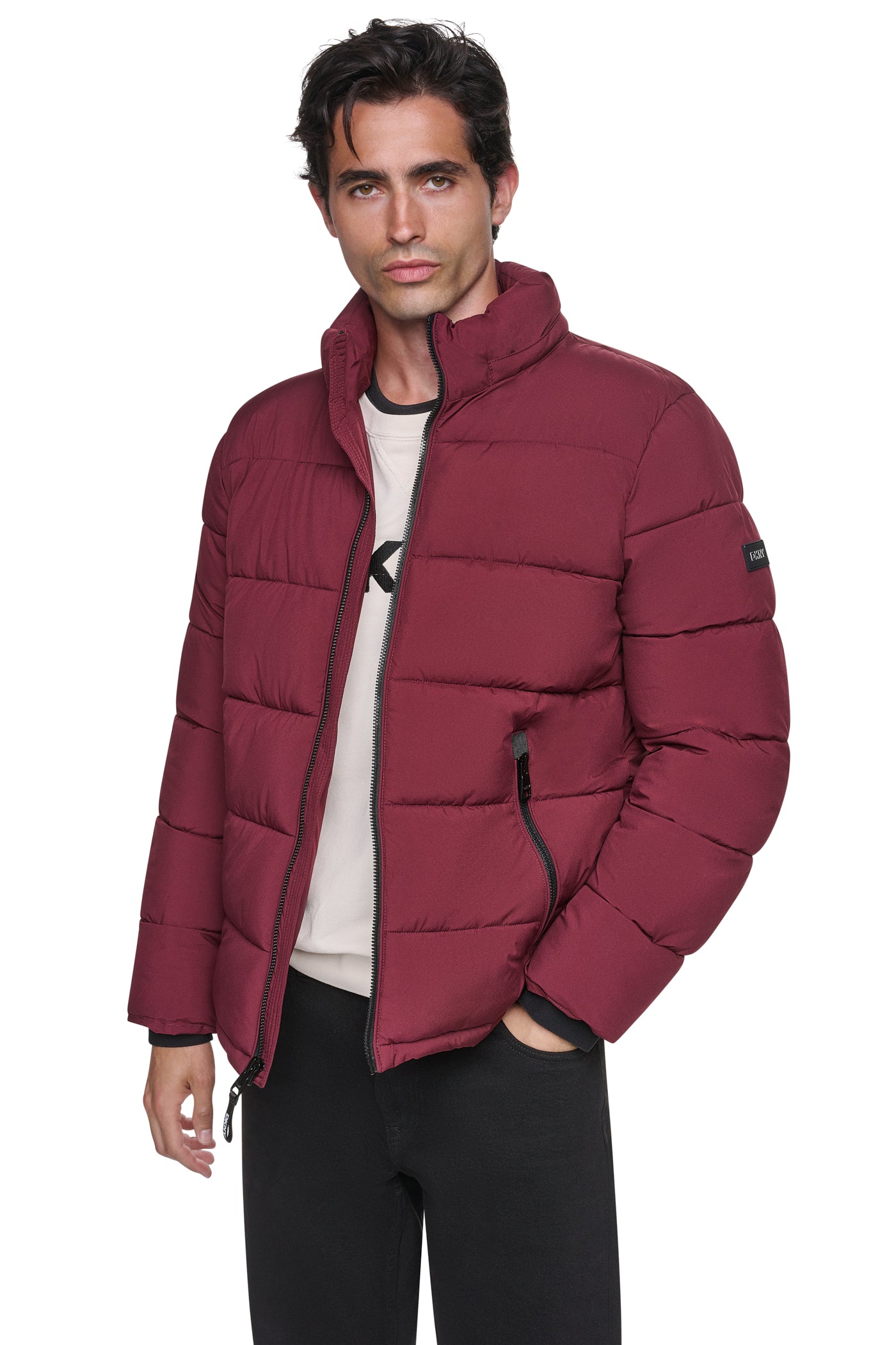 HEAVY WEIGHT HOODED PUFFER VIEW 1