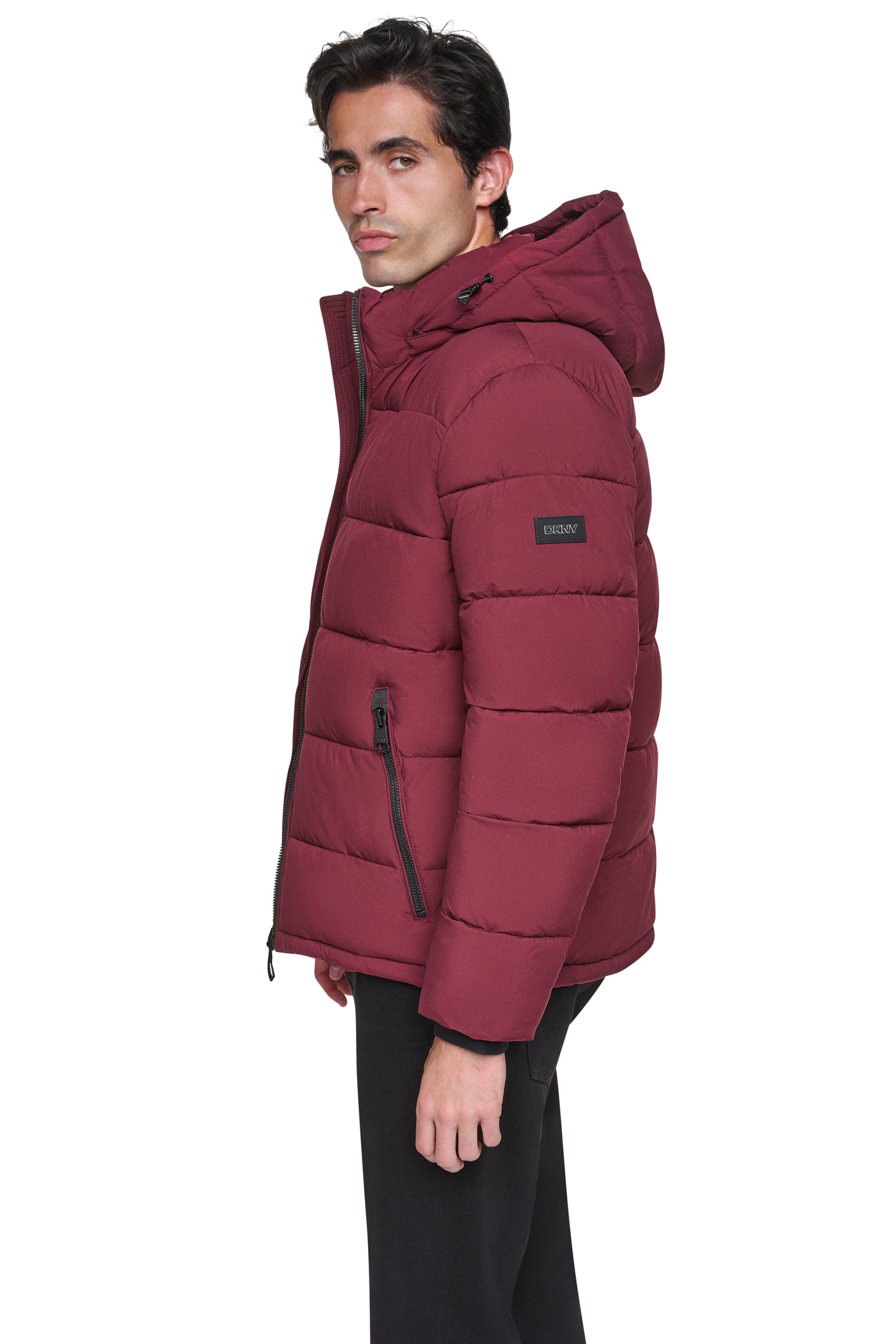 HEAVY WEIGHT HOODED PUFFER VIEW 2